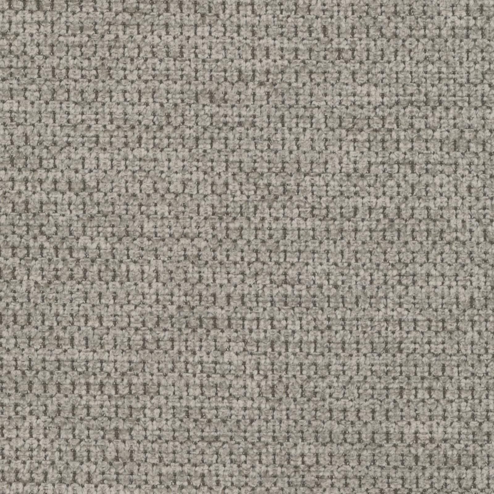 Letto matrimoniale 160x200 cm tessuto effetto maglia tortora con gambe in legno - Lasly