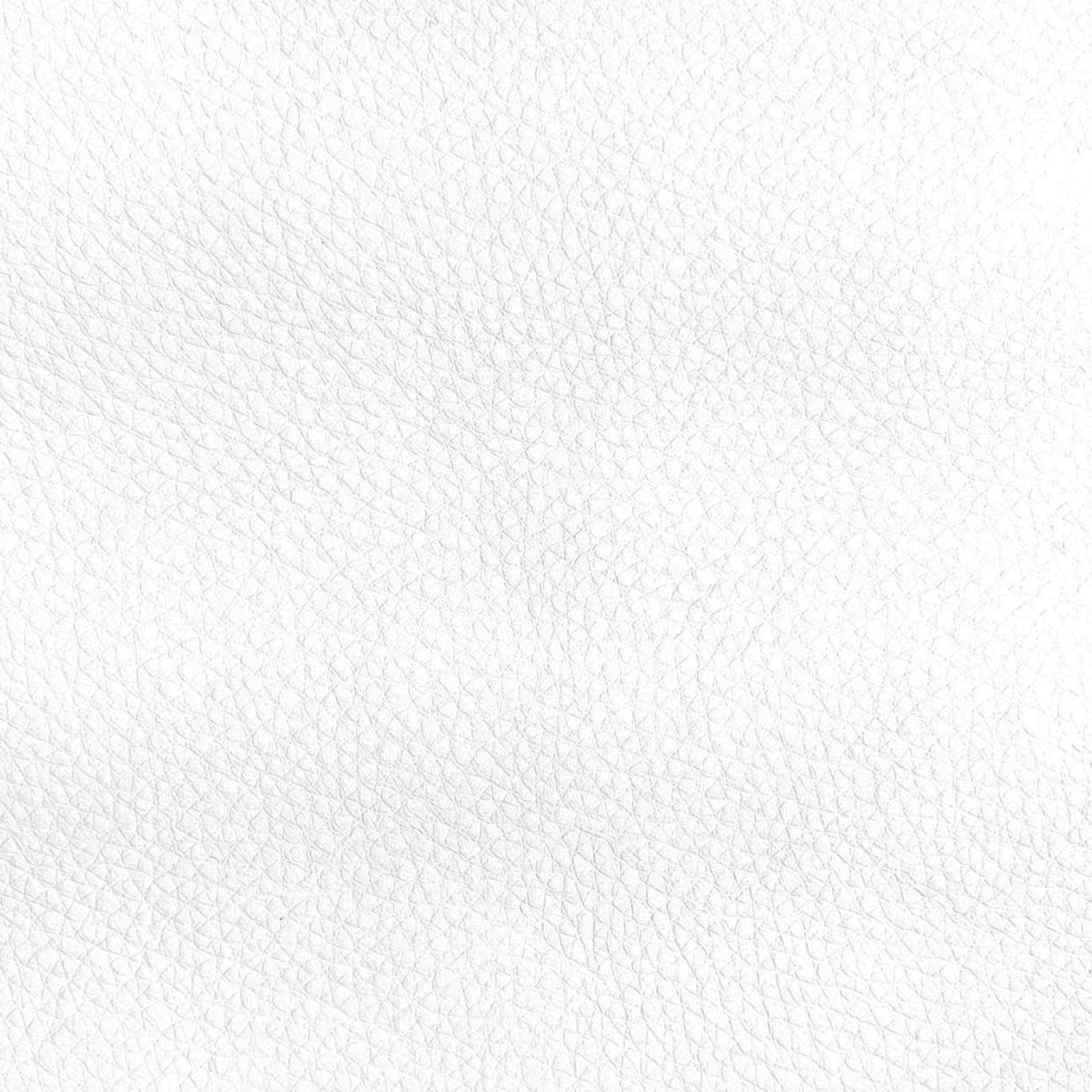 Letto una piazza e mezza con contenitore 120x190 cm imbottito in similpelle bianca - Bedz