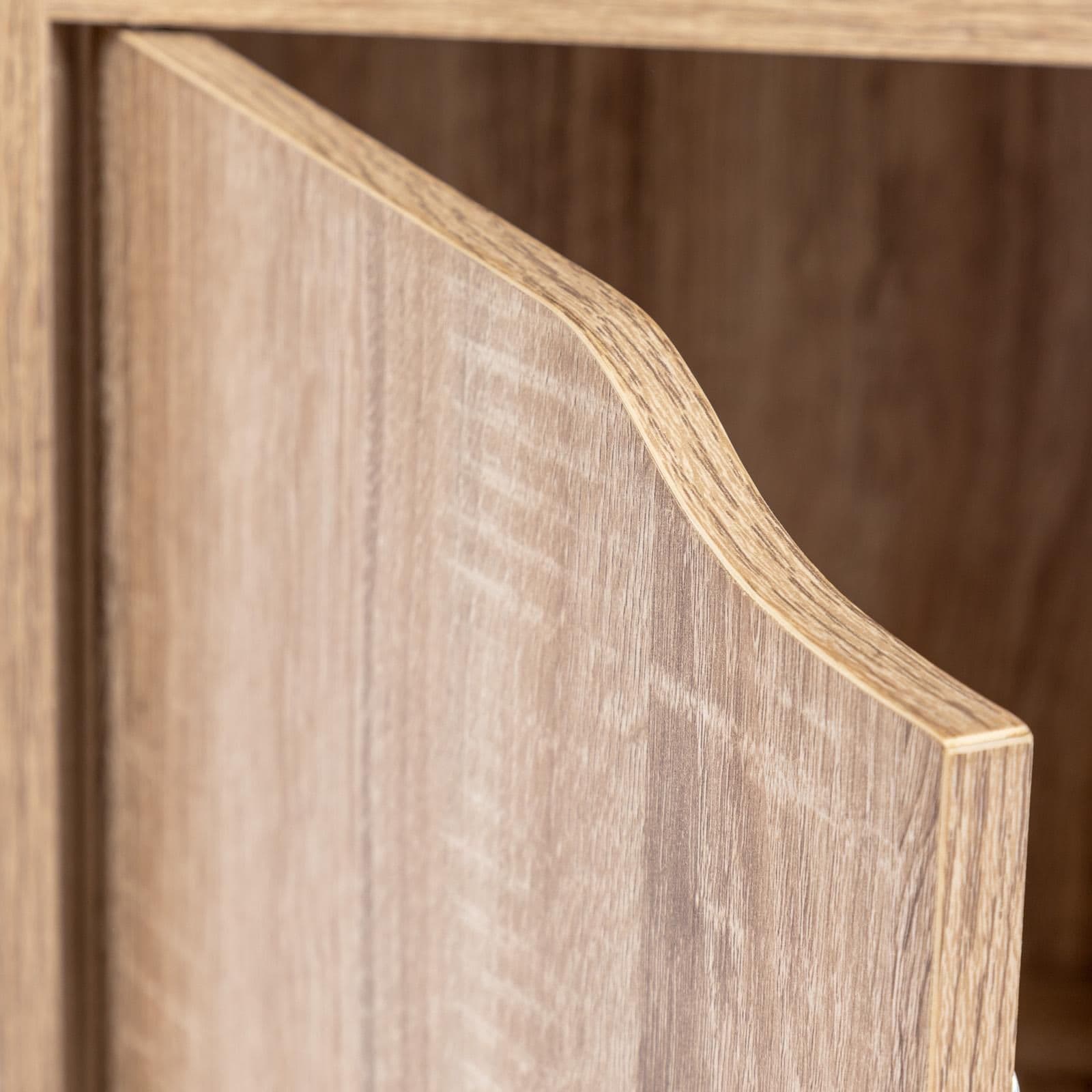 Libreria 30x61h cm in legno rovere - Artik