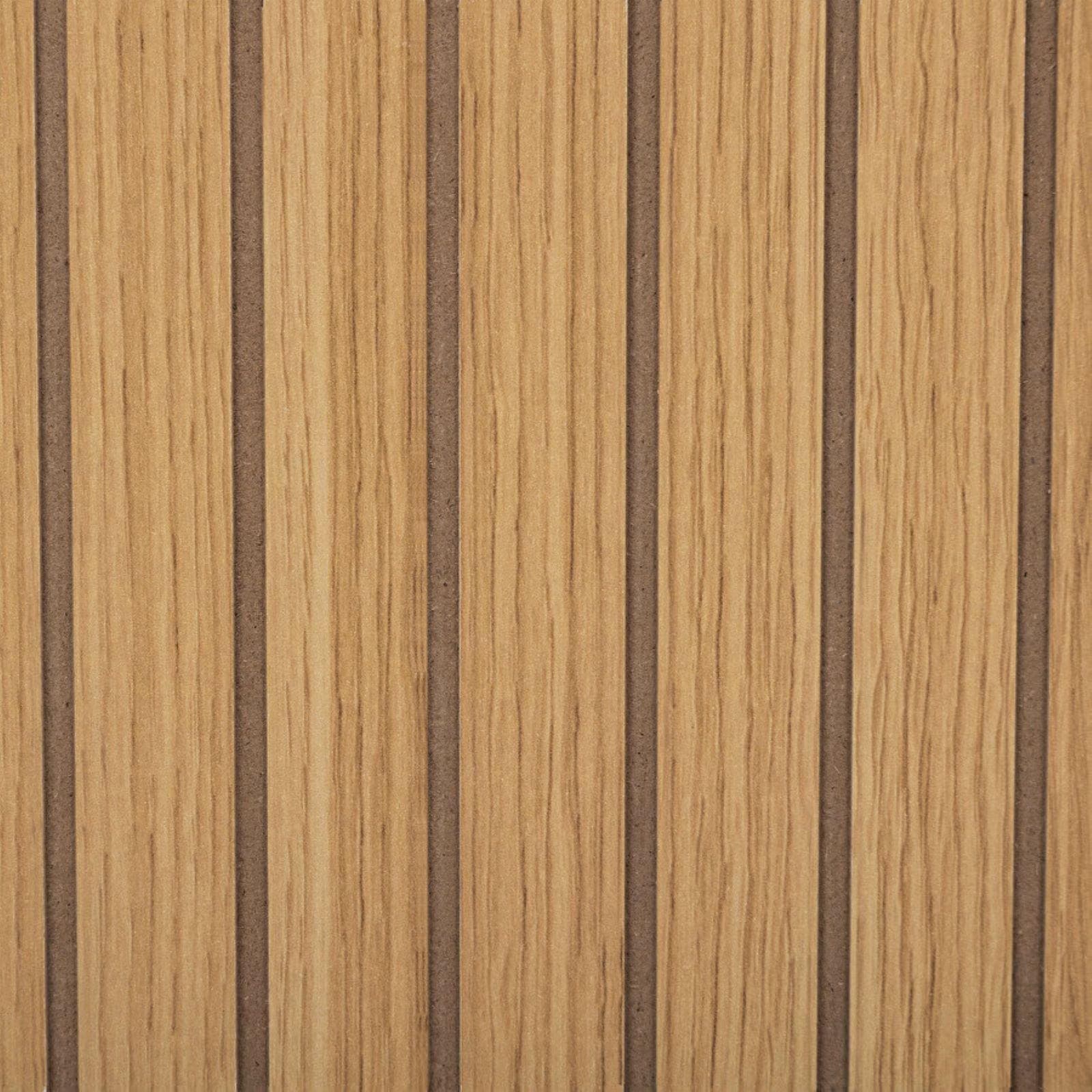 Libreria 32x102h cm in legno naturale e cannettato con 3 vani - Kloser