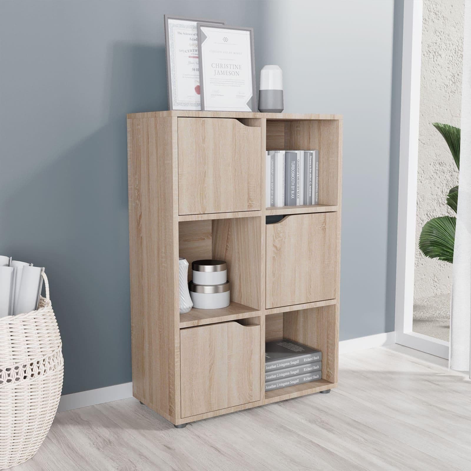 Libreria 60x90h cm legno rovere - Artik