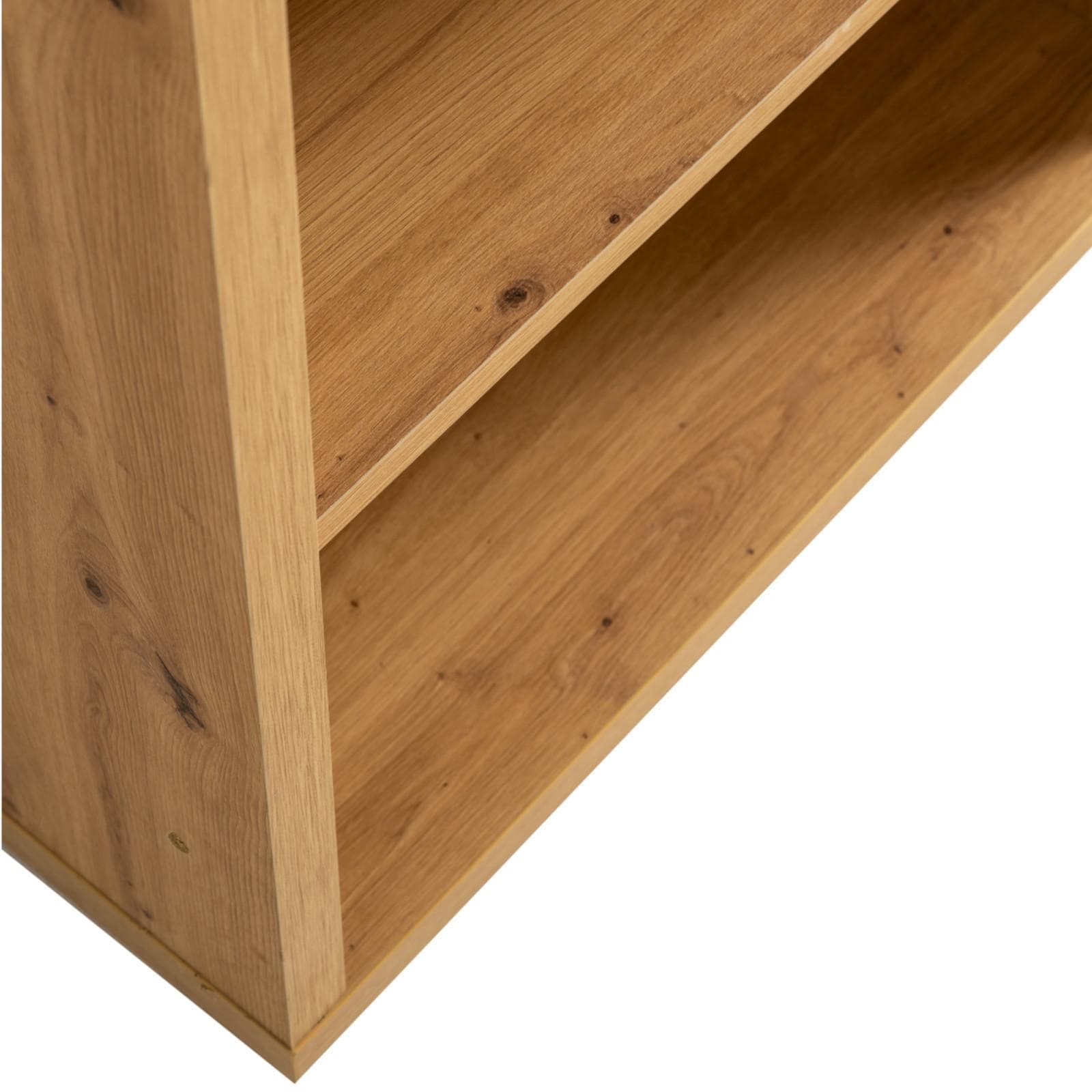 Libreria 82x112h cm rovere artisan con ripiani regolabili - Homely office