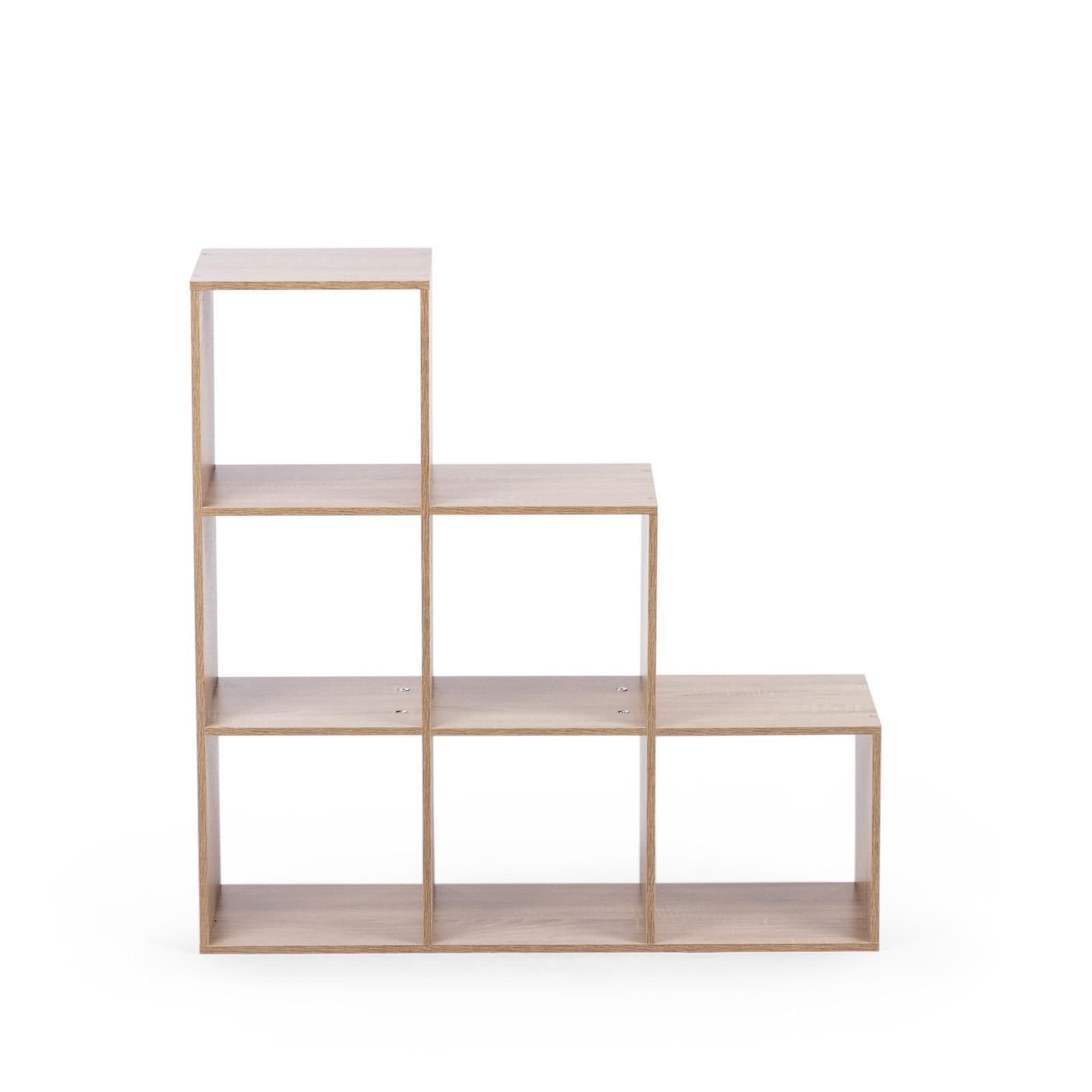 Libreria 90x92h cm in legno rovere - Artik