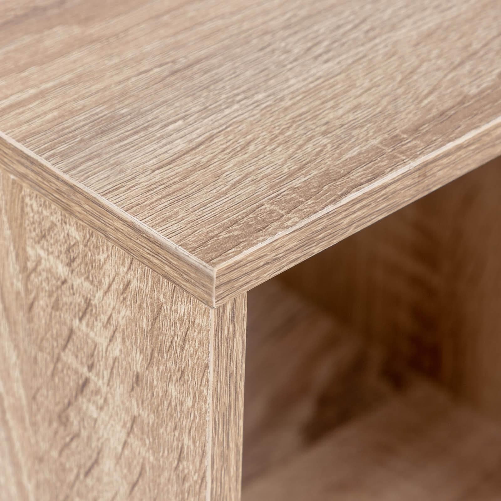Libreria 90x92h cm in legno rovere - Artik