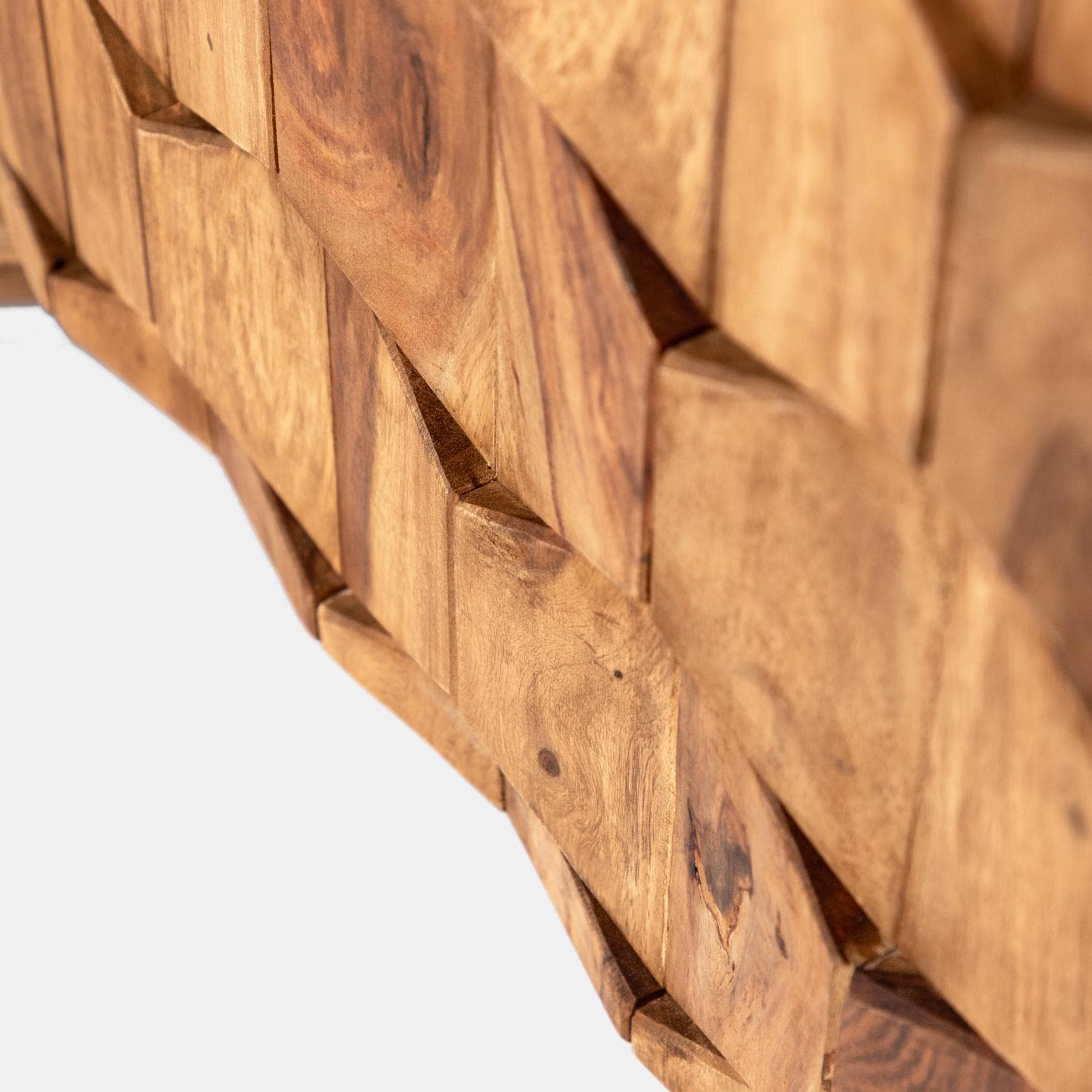 Madia 143x107h in legno con 3 ante e 3 cassetti - Freia Sheesham