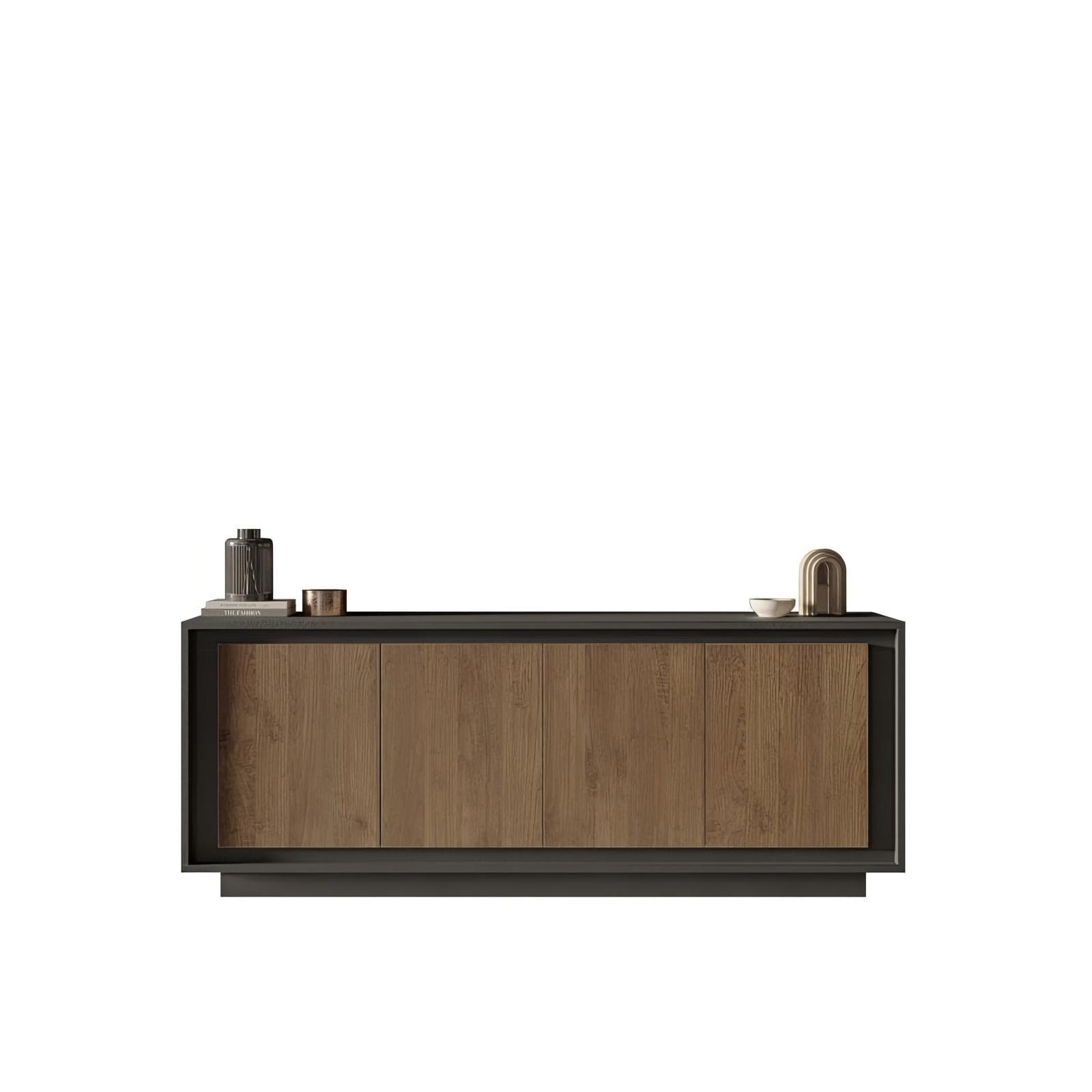 Madia 207x80h cm lava con 4 ante mercure - Moen