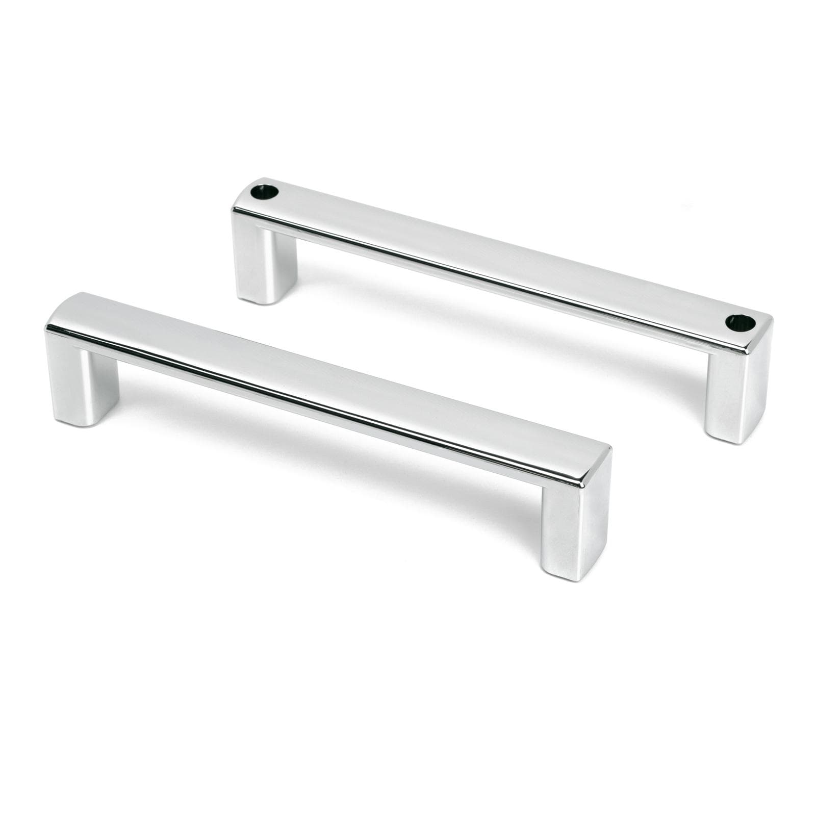 Set maniglie di ricambio squadrate cromato per box doccia - Young