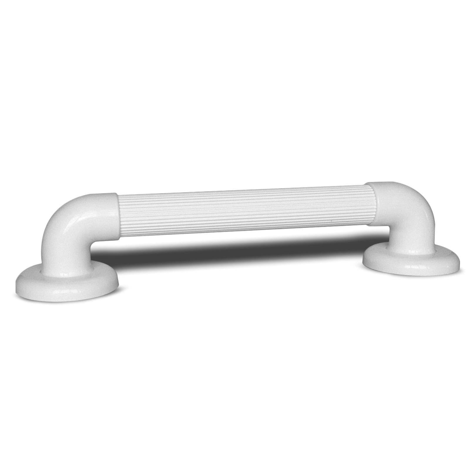Maniglione di sicurezza antiscivolo 49 cm per bagno in abs bianco