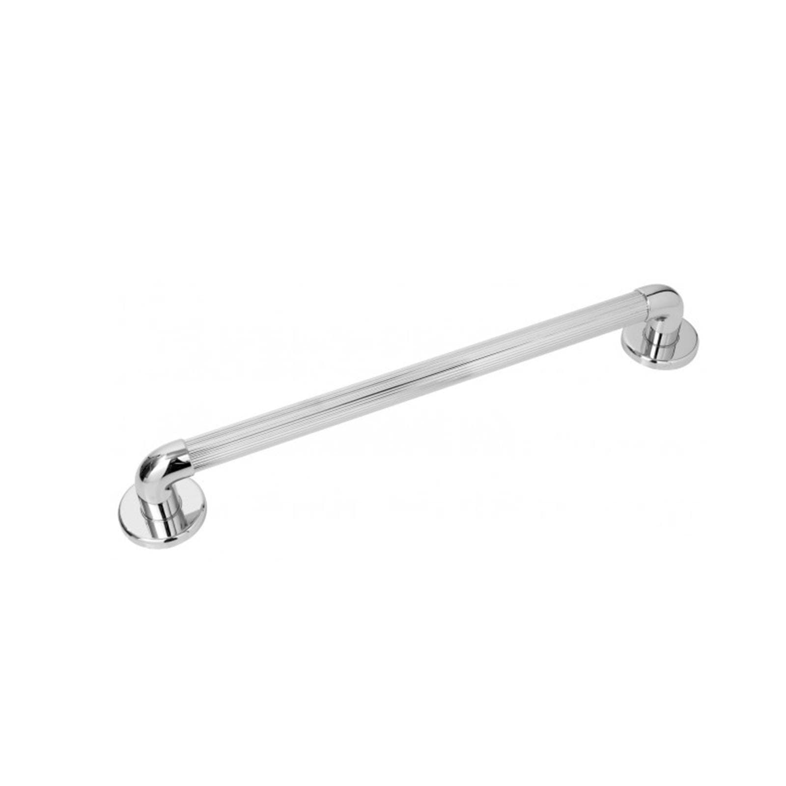 Maniglione di sicurezza 70 cm per bagno in abs cromato
