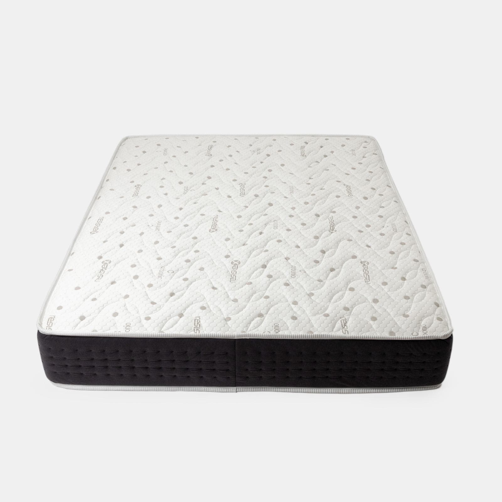 Materasso matrimoniale a molle 160x200 cm in Memory Prime con rivestimento Carbonio Resistex h 28 cm - Carbony Sleep Bounce