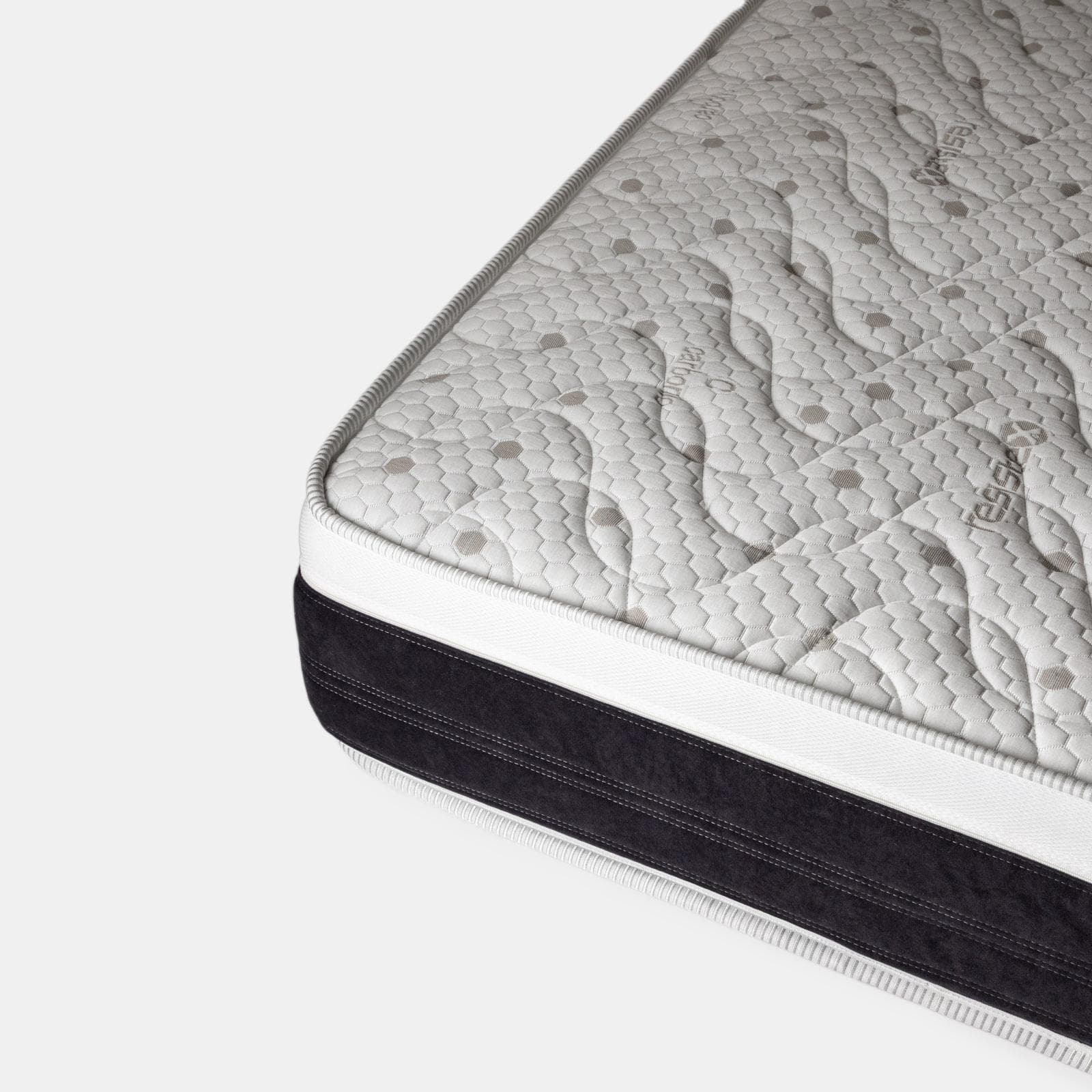 Materasso matrimoniale a molle sfoderabile 160x190 cm Memory Gelly System con Carbonio Resistex h 28 cm - Carbony Gelly Bounce