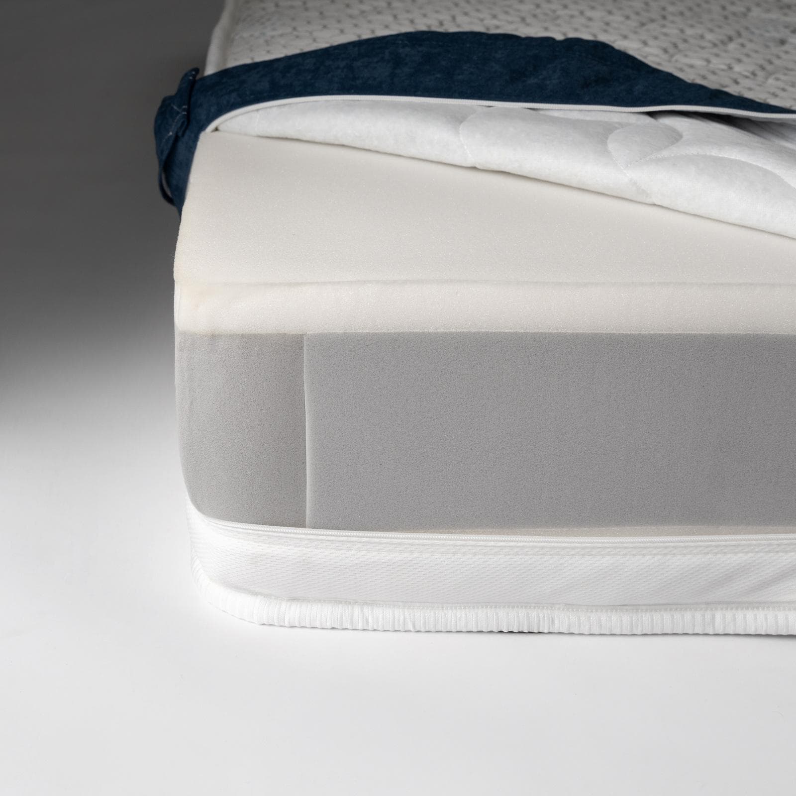 Materasso singolo a molle climatizzato 90x190 cm con Memory System e rivestimento Ice sfoderabile h 26 cm - Clima Sleep Bounce