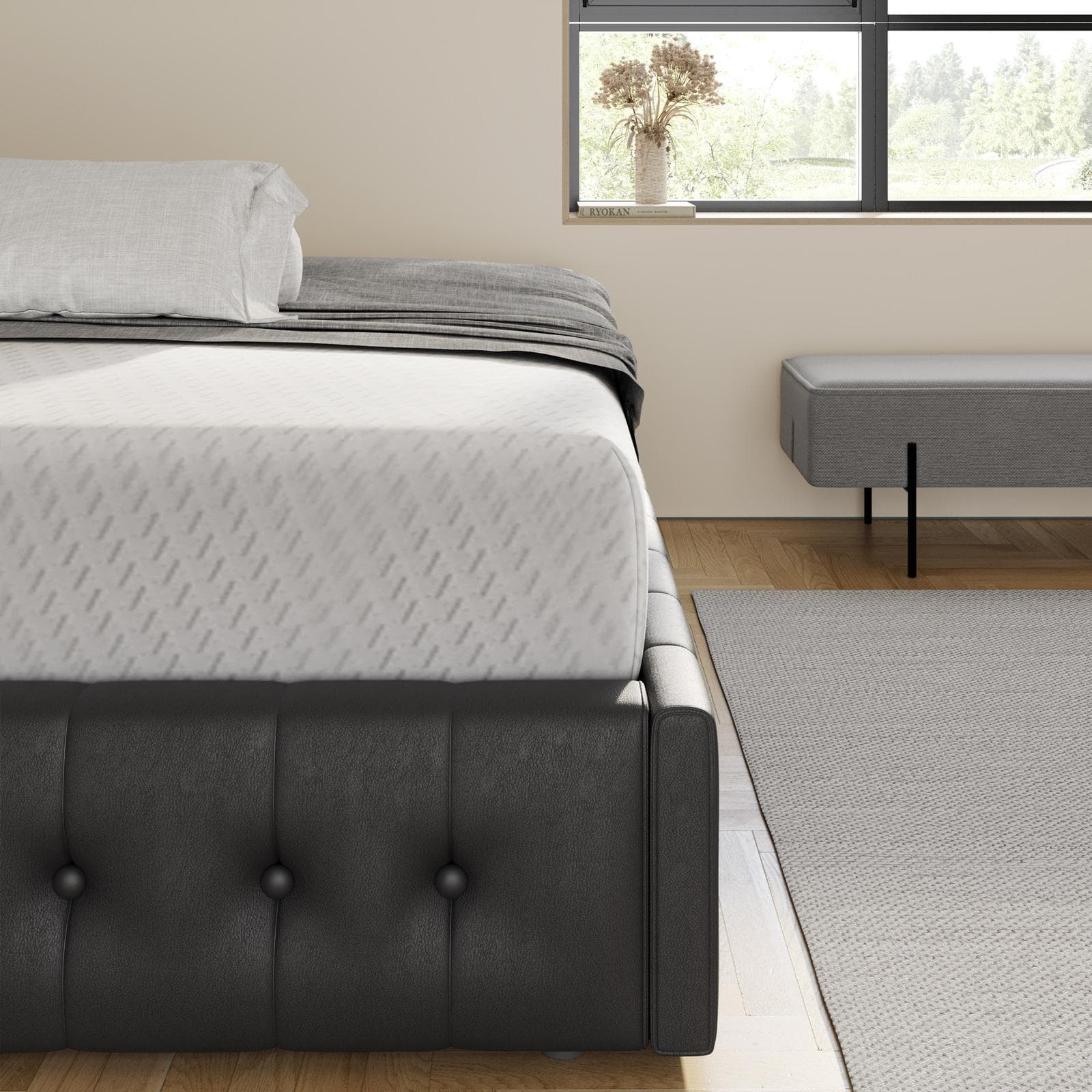 Materasso singolo sfoderabile 90x190 cm in Memory Prime anallergico h 20 cm - Good