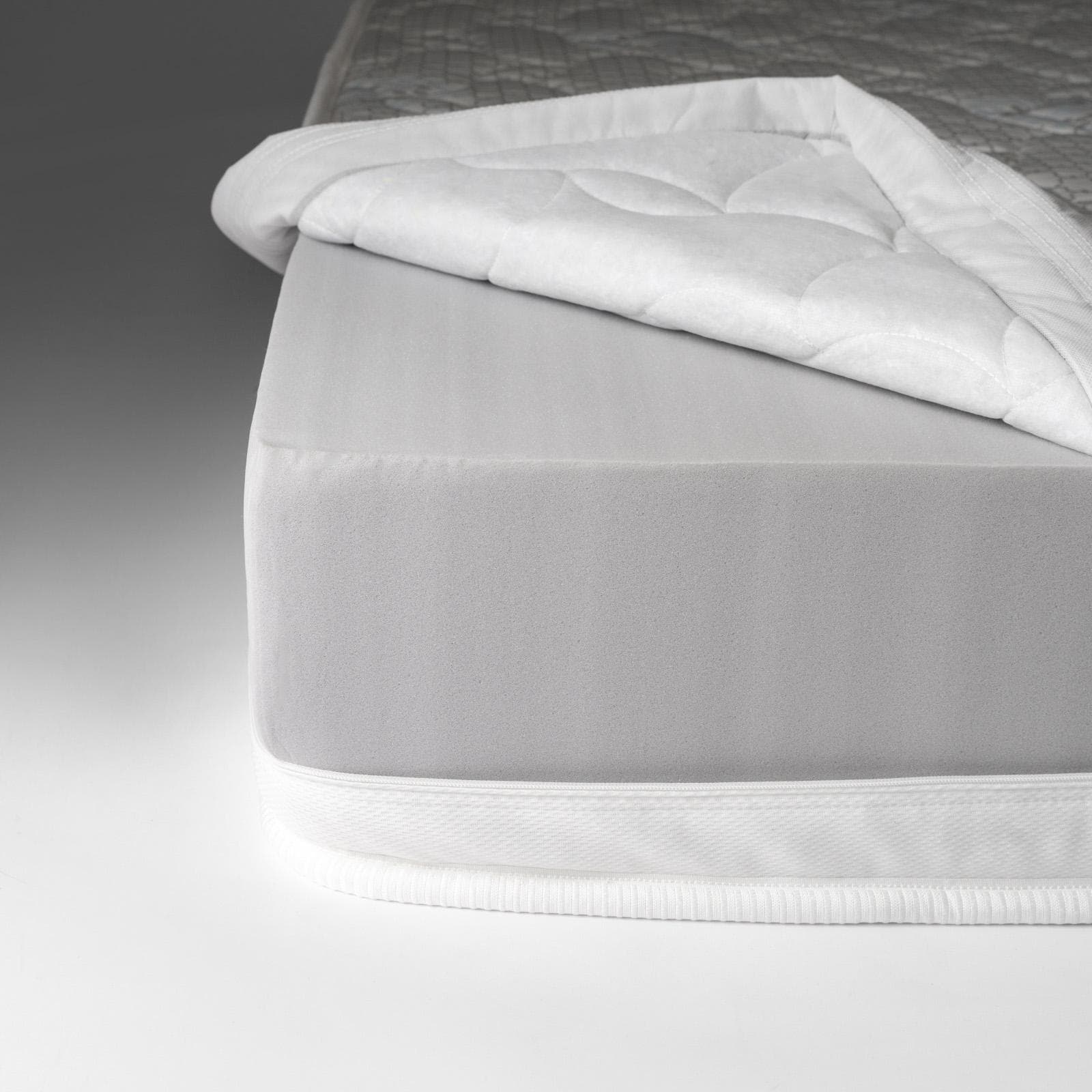 Materasso una piazza e mezza climatizzato 120x200 cm in Memory System con rivestimento Ice sfoderabile h 26 cm - Clima Sleep Plus