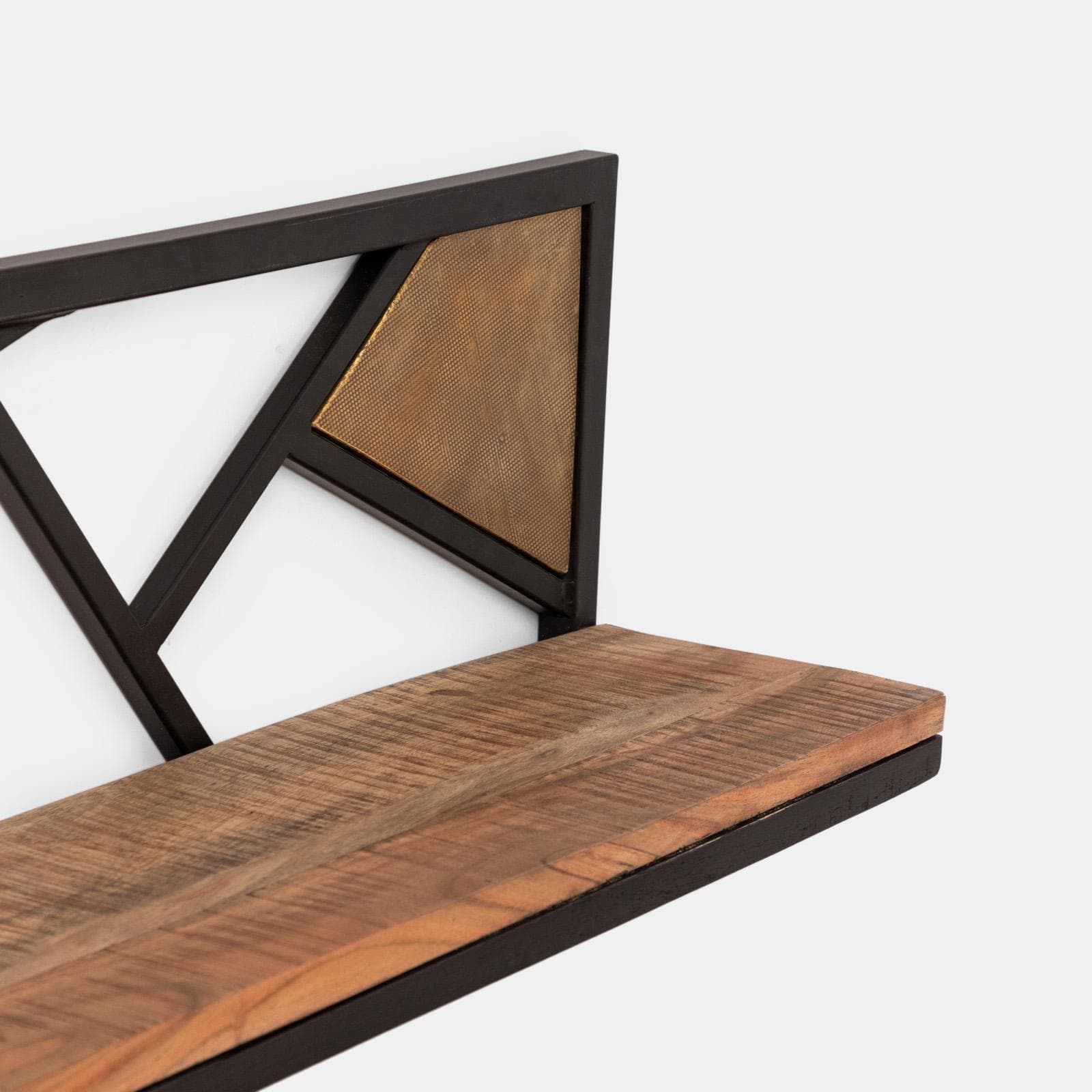 Mensola 118x25h cm in legno di acacia - Freia Acacia