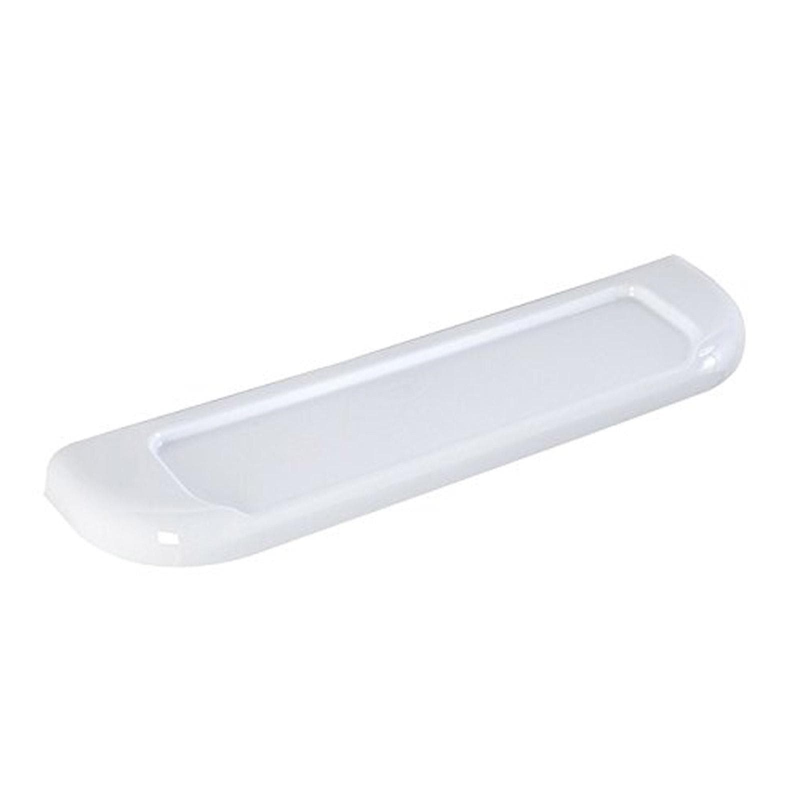 Mensola da bagno 50 cm doppio fissaggio in abs bianco - Gioia