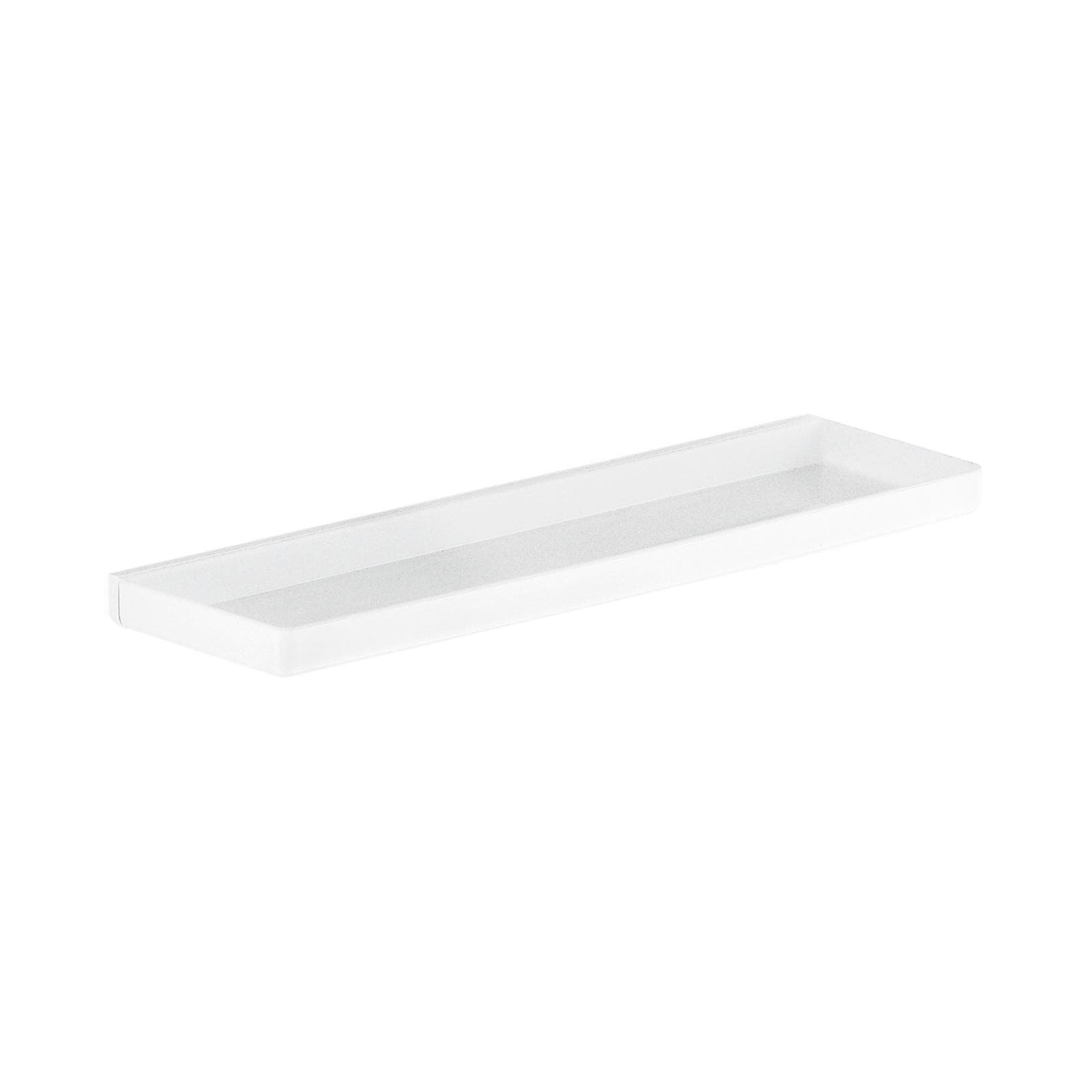 Mensola da bagno Gedy 45 cm in resina bianca - Linea 2900