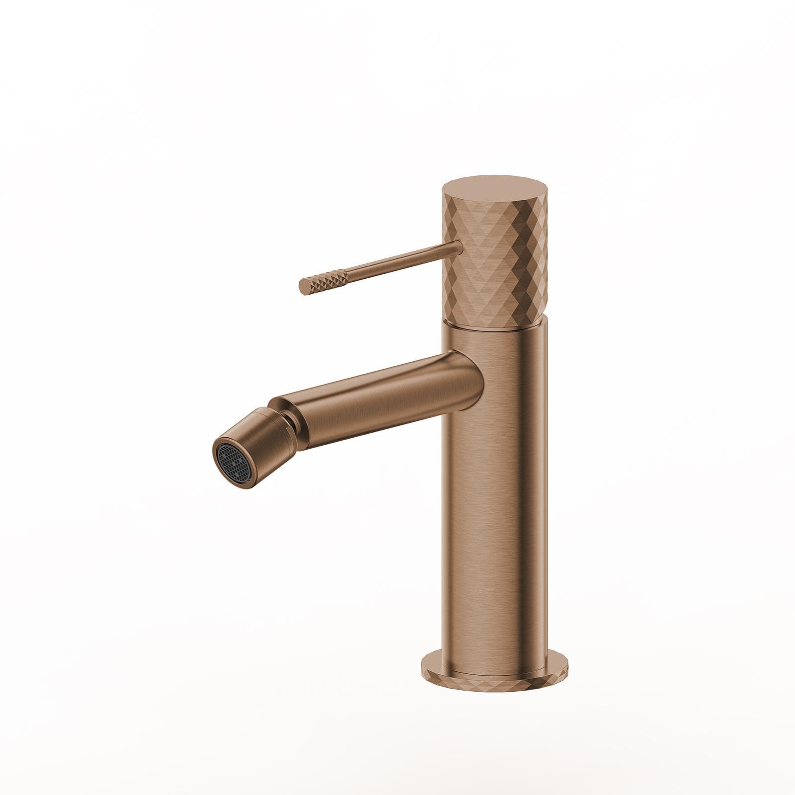 Miscelatore bidet 17h cm in ottone bronzo spazzolato anti-impronta - Fear