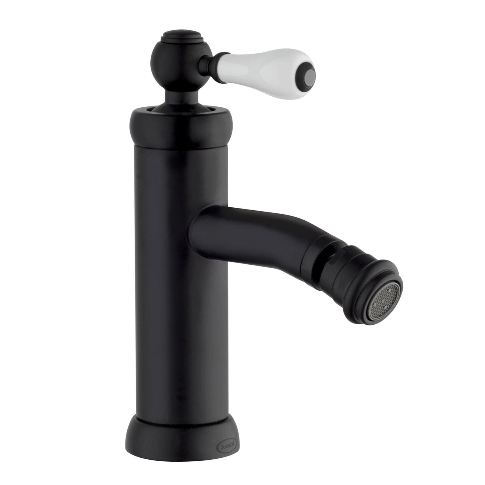 Miscelatore bidet BRERA di Jacuzzi - Rubinetteria nero opaco e ceramica bianca