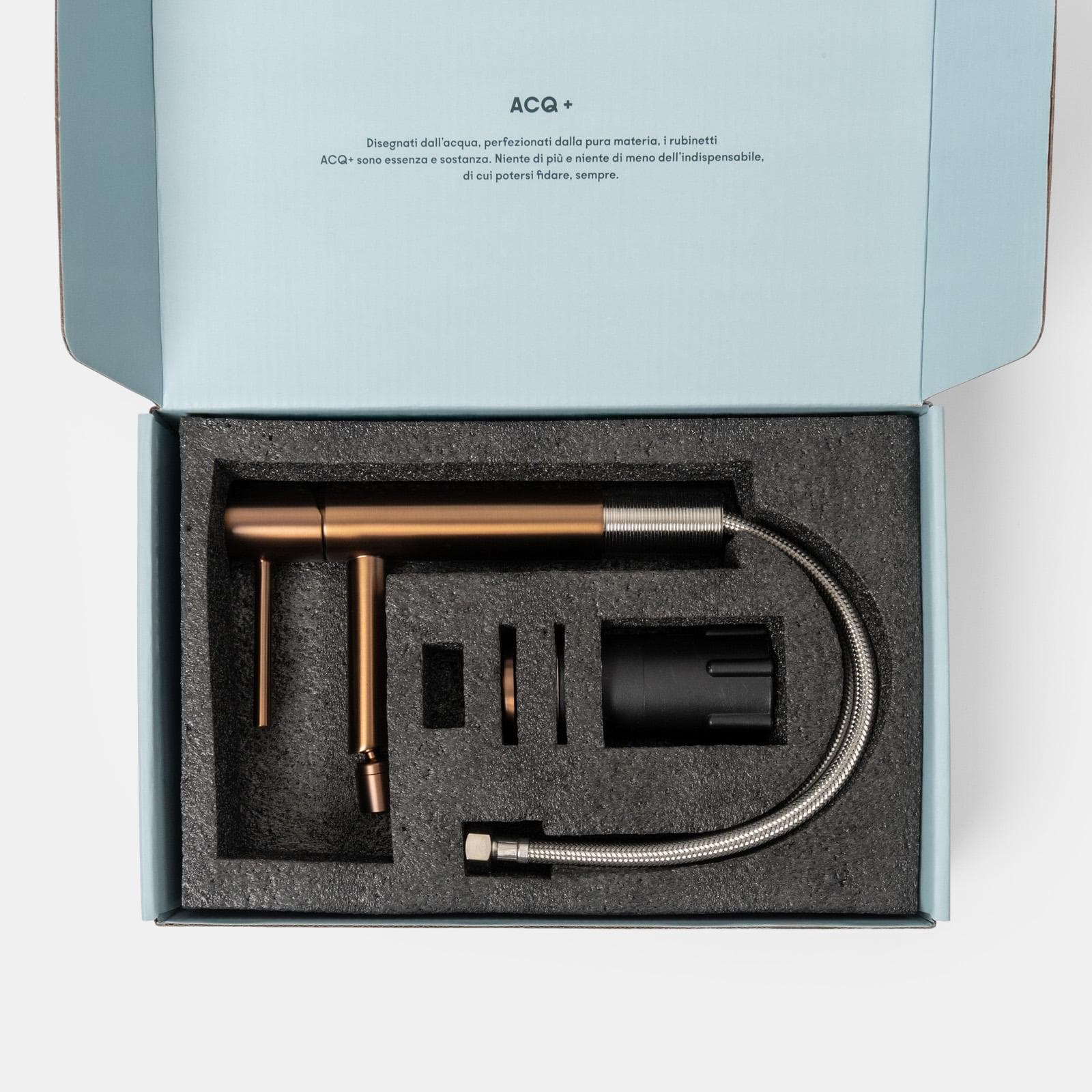 Miscelatore bidet in ottone bronzo spazzolato anti-impronta - Oasis