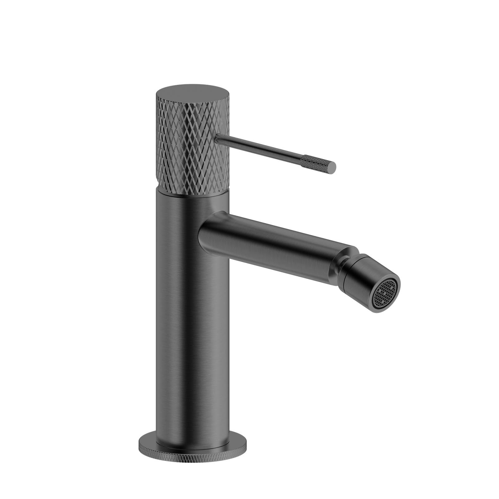 Miscelatore bidet in ottone nero spazzolato anti-impronta - Crystal