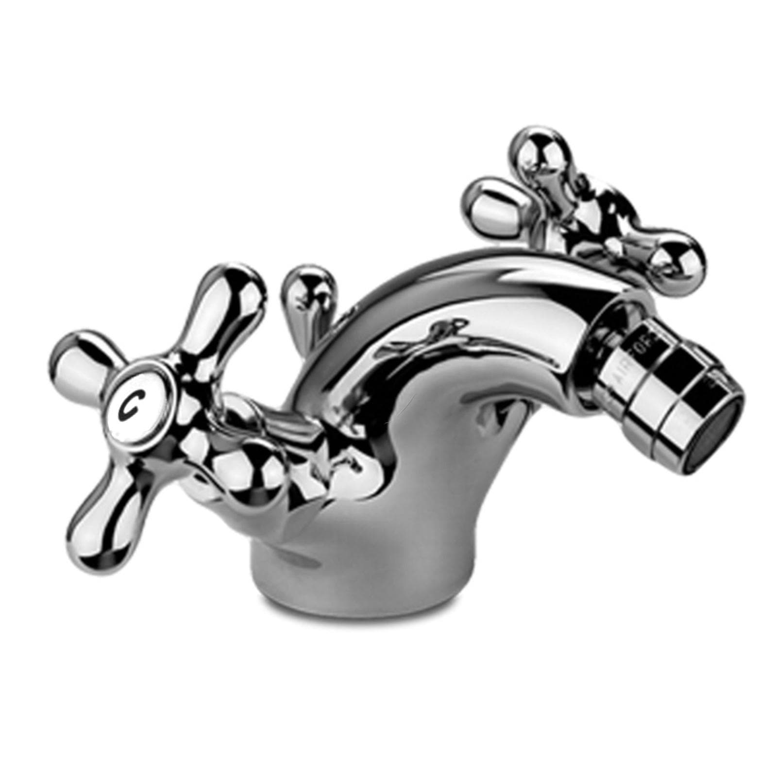 Miscelatore bidet con scarico automatico cromato - Iris di Paffoni