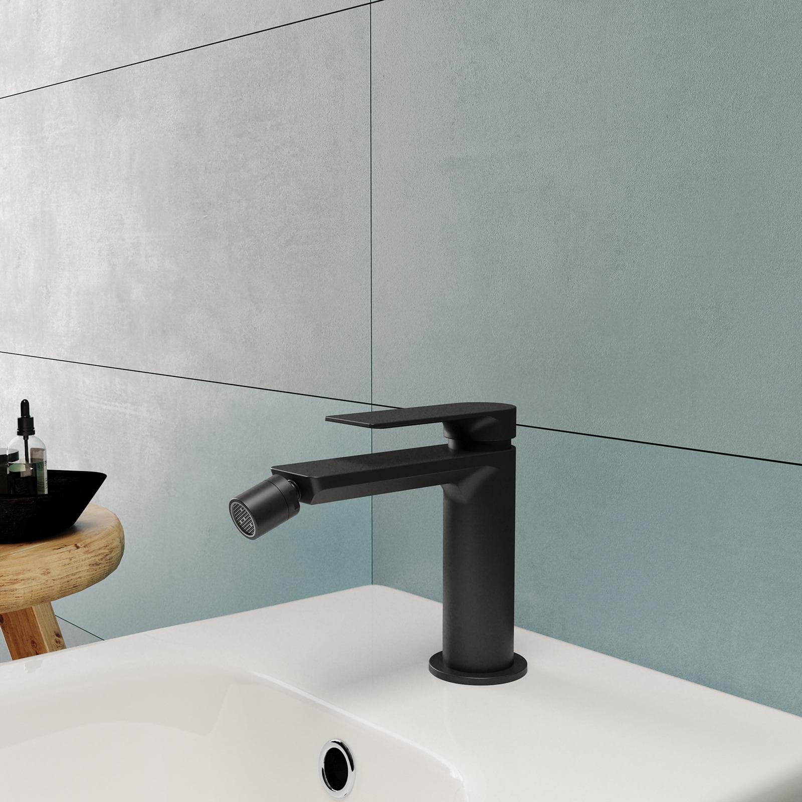 Miscelatore bidet 13,4h cm nero opaco – Iota