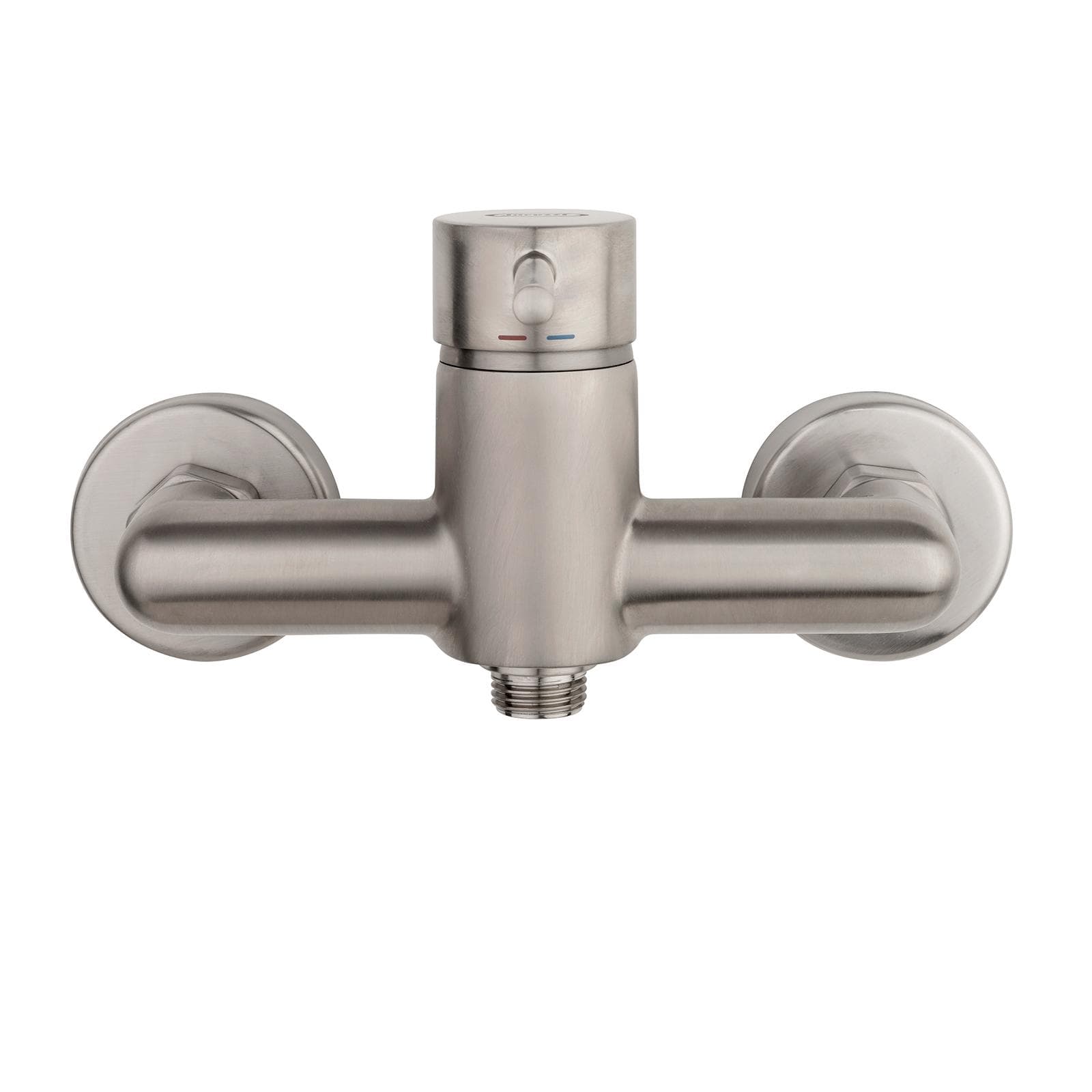Miscelatore esterno doccia in ottone satinato - Gun di Jacuzzi - Rubinetteria