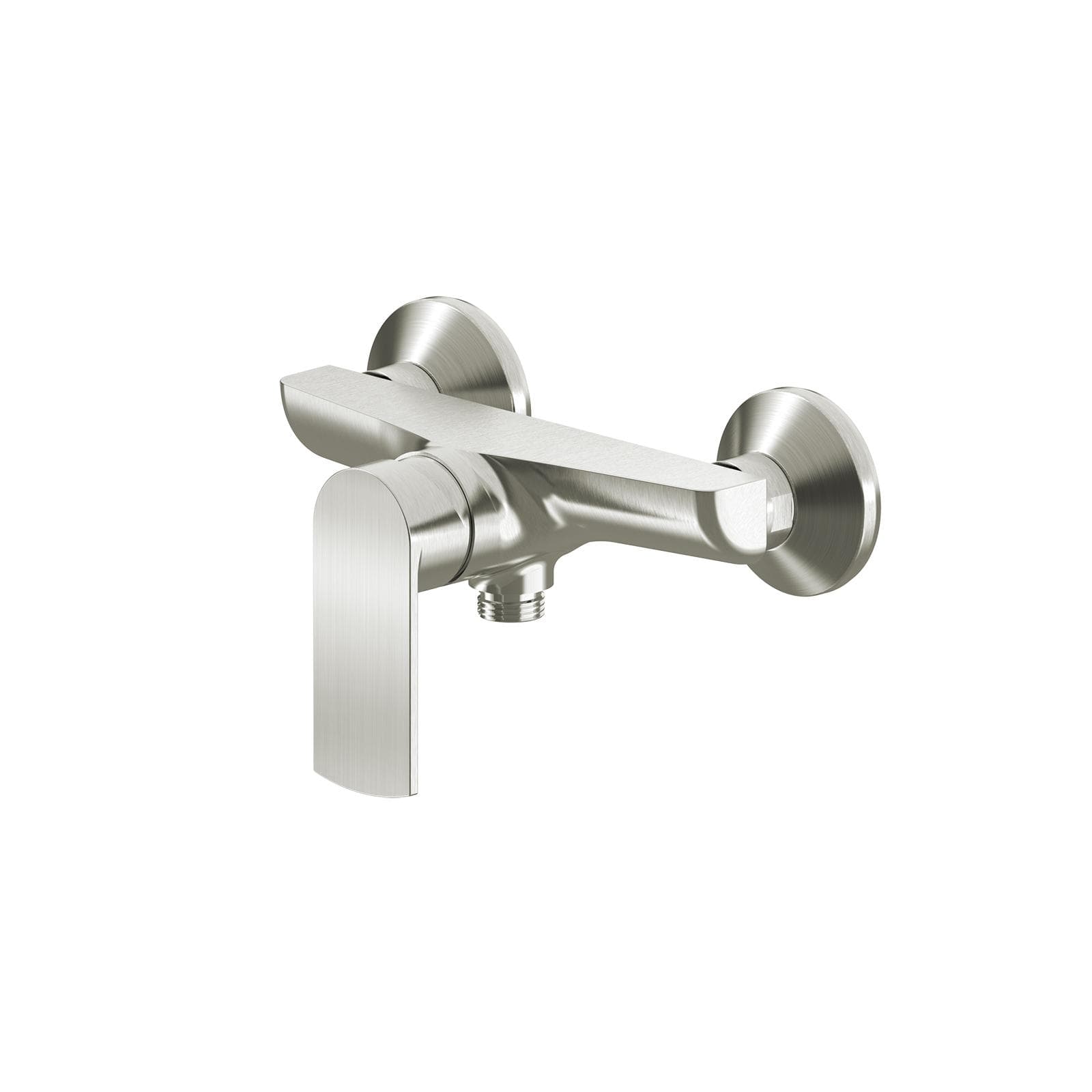 Miscelatore esterno doccia in ottone spazzolato – Fluid