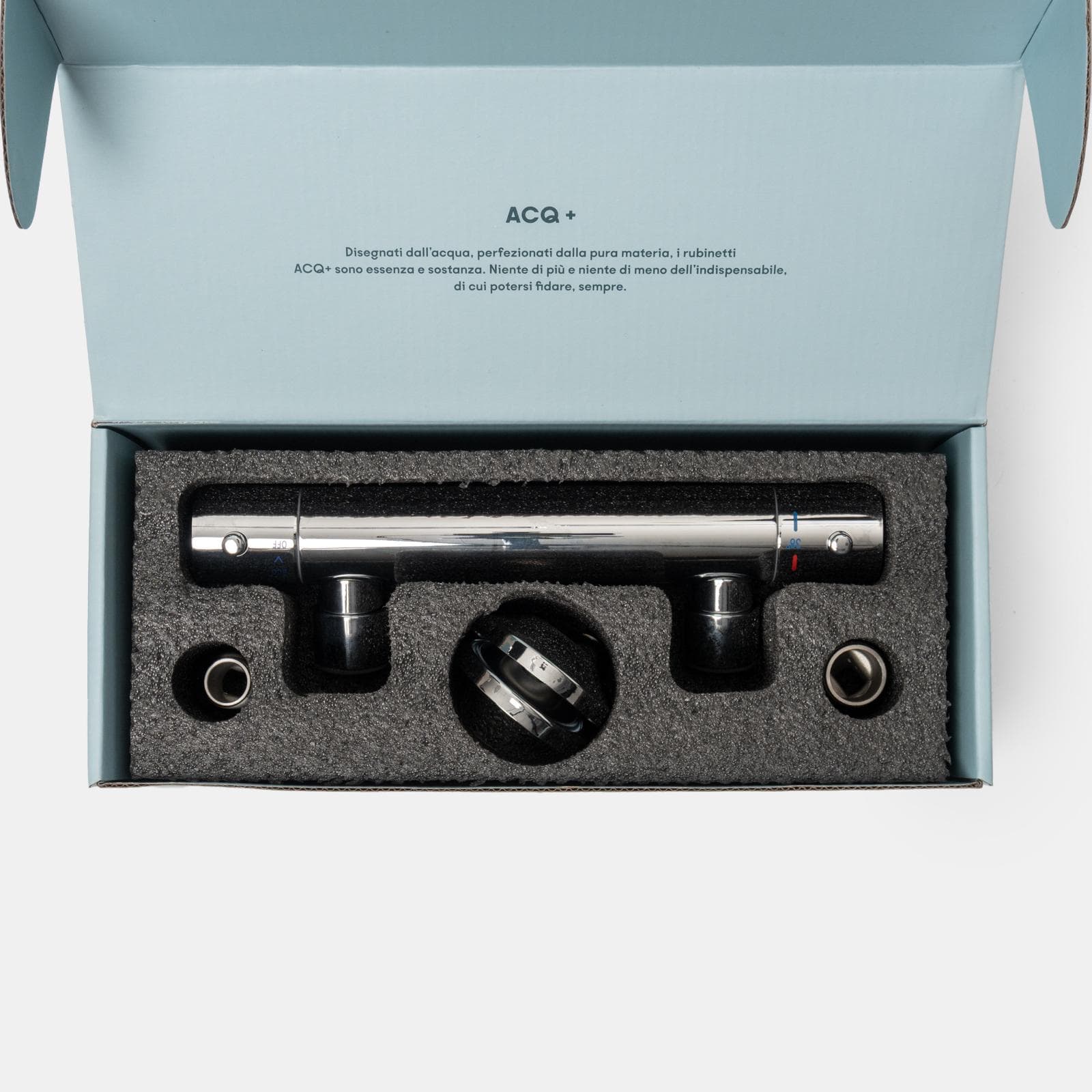Miscelatore esterno doccia termostatico cromo – Key