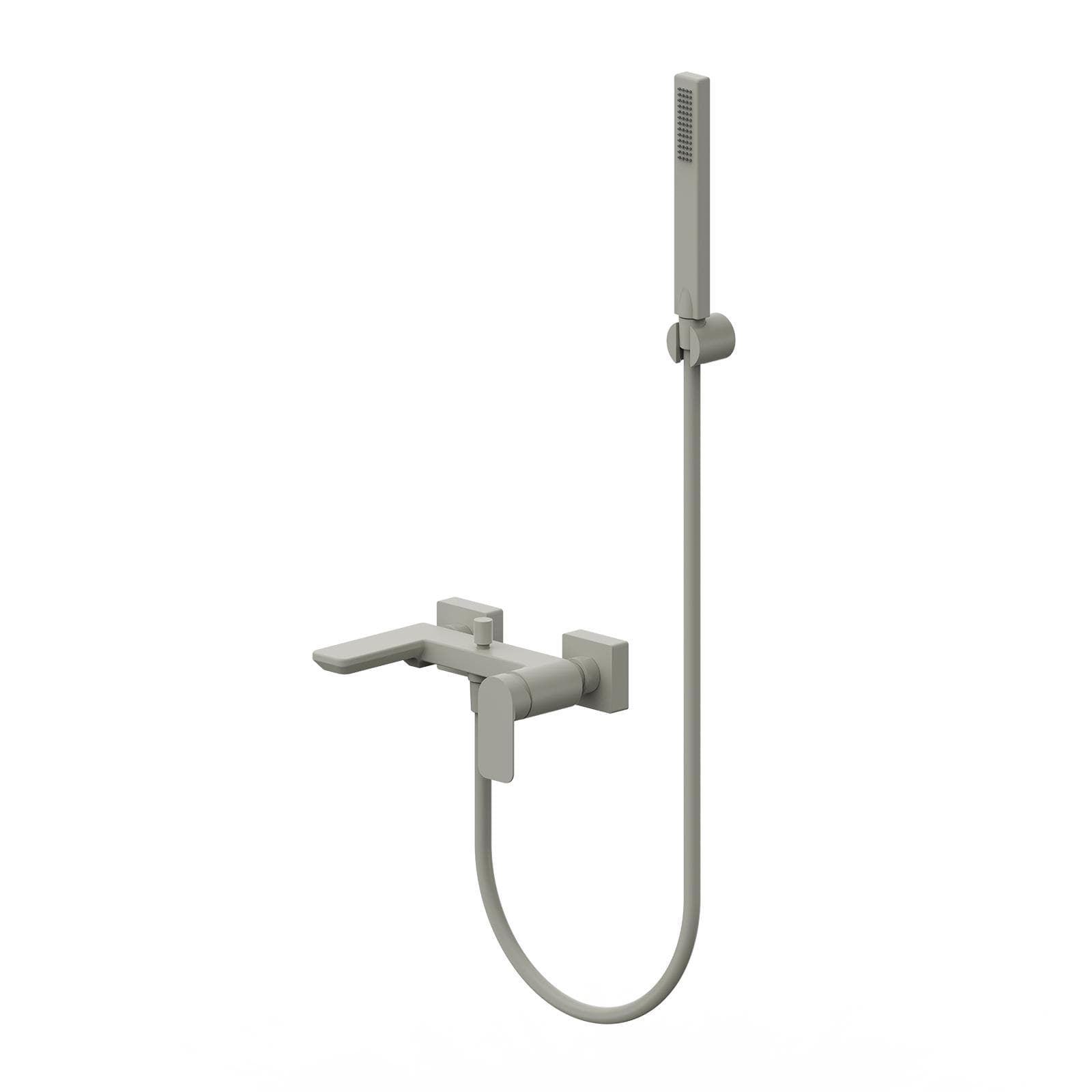 Miscelatore esterno vasca in ottone fango - Fusion