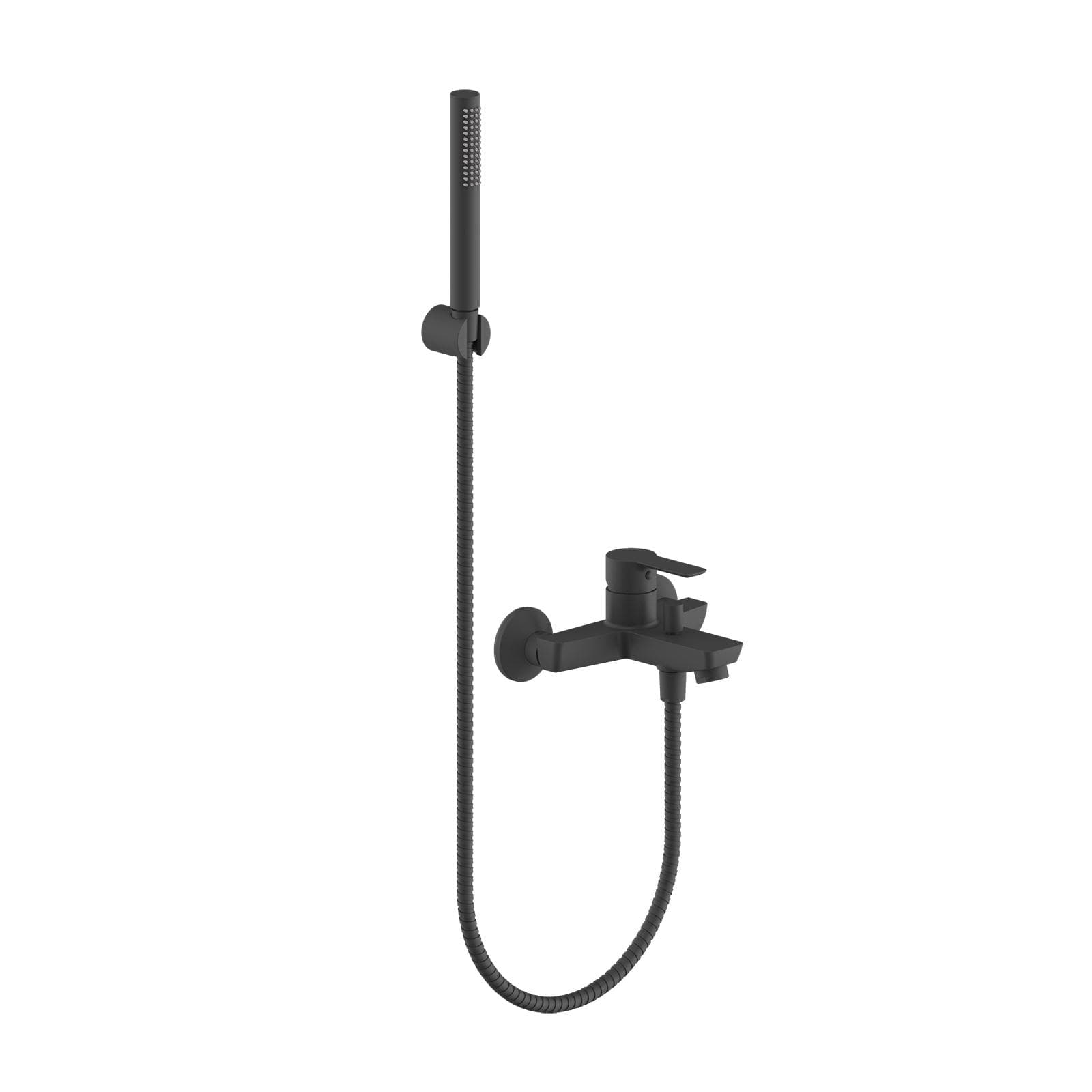 Miscelatore esterno vasca nero opaco – Key
