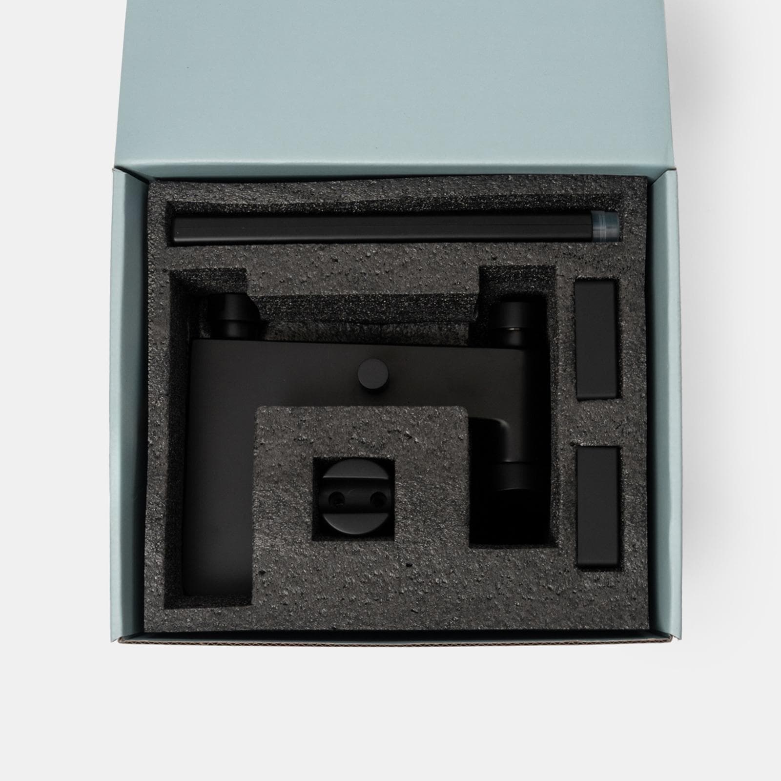 Miscelatore esterno vasca nero opaco – Fusion