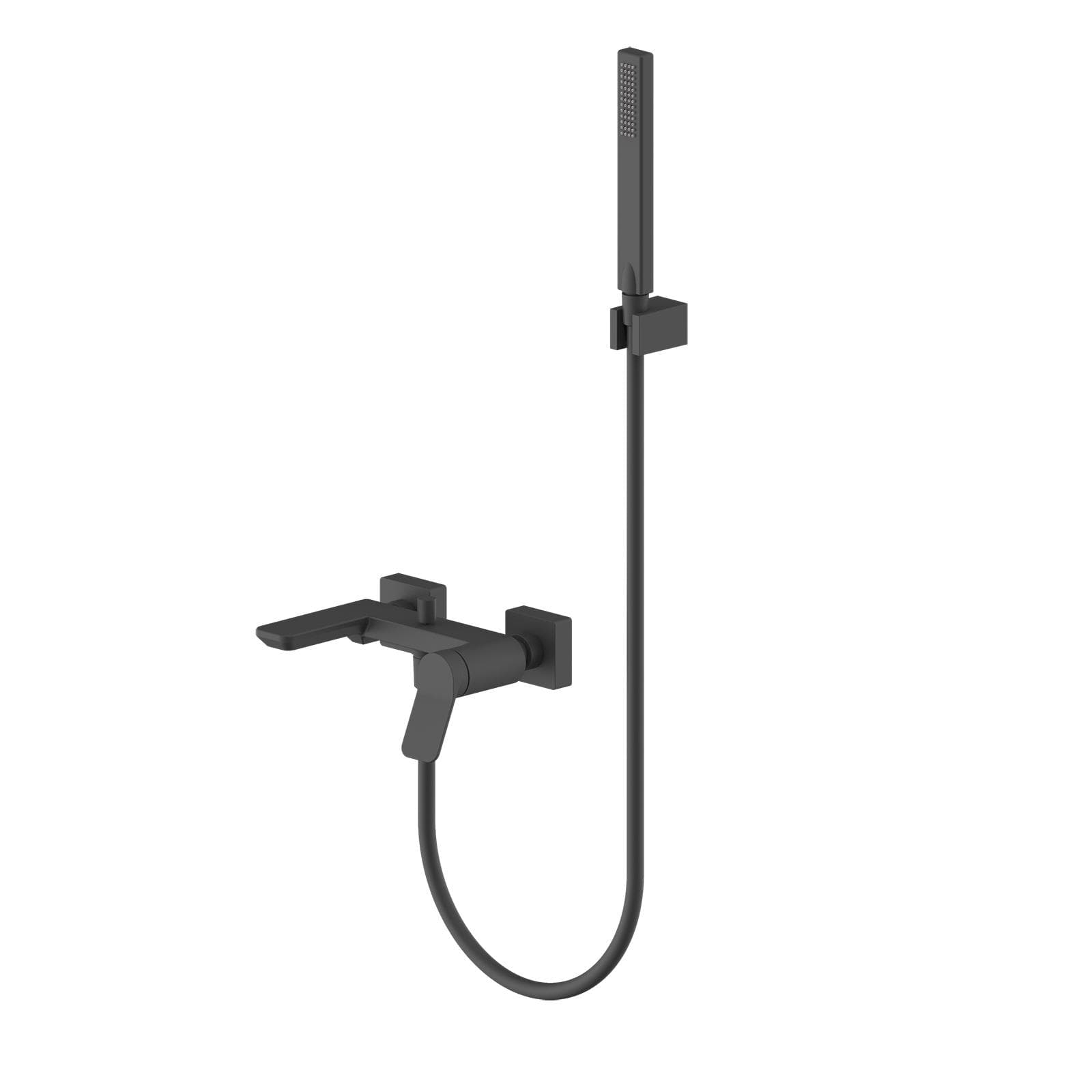 Miscelatore esterno vasca nero opaco – Wing