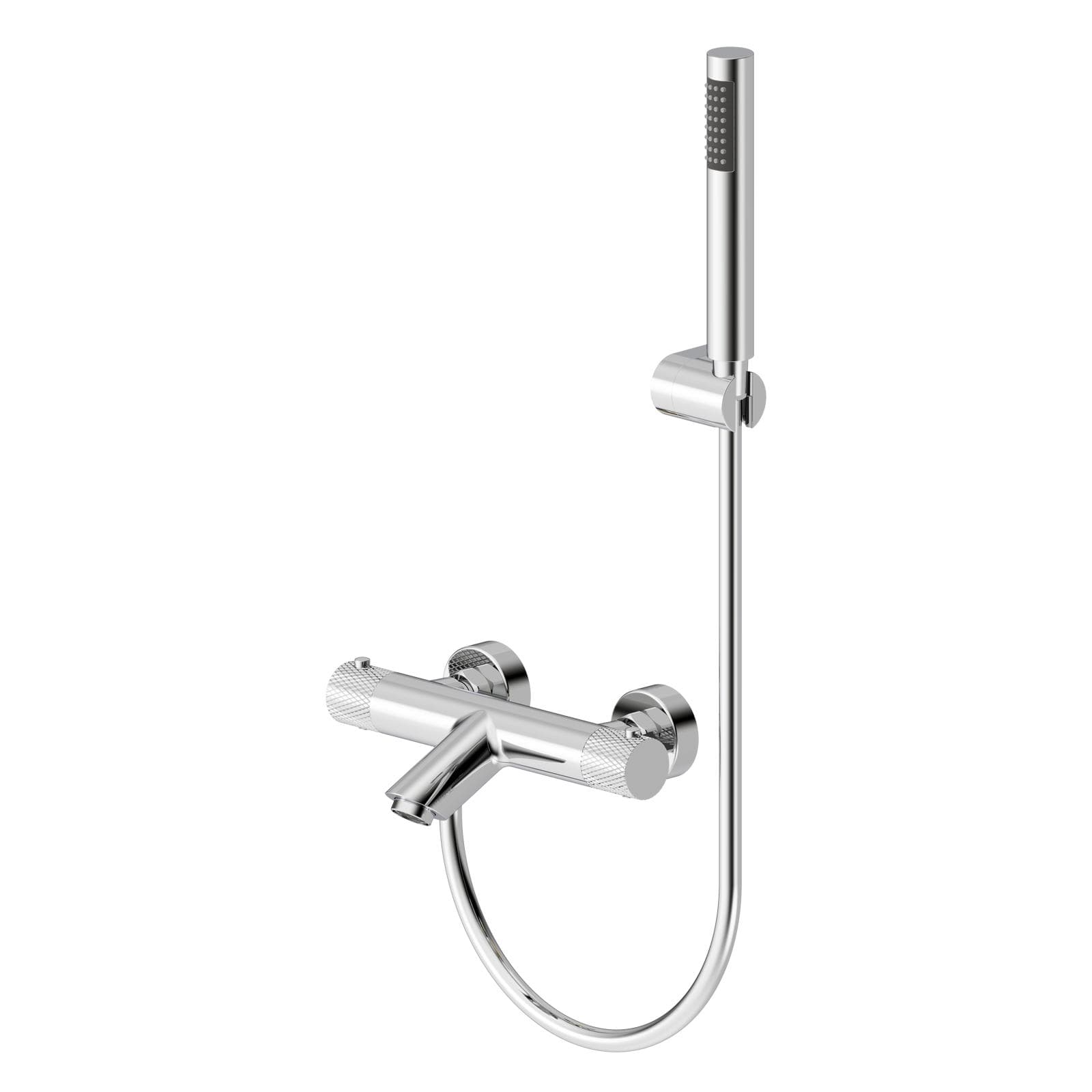 Miscelatore esterno vasca termostatico cromo - Crystal
