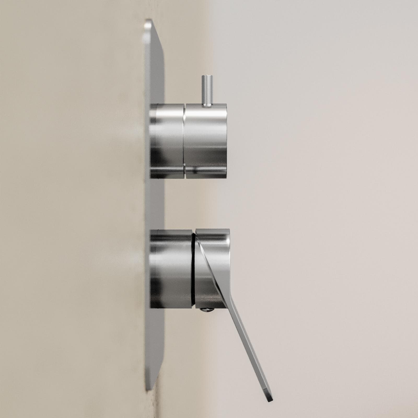 Miscelatore incasso doccia con deviatore cromo – Wing