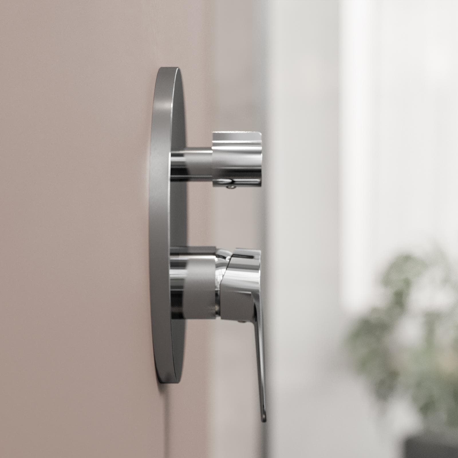 Miscelatore incasso doccia con deviatore cromo – Lir