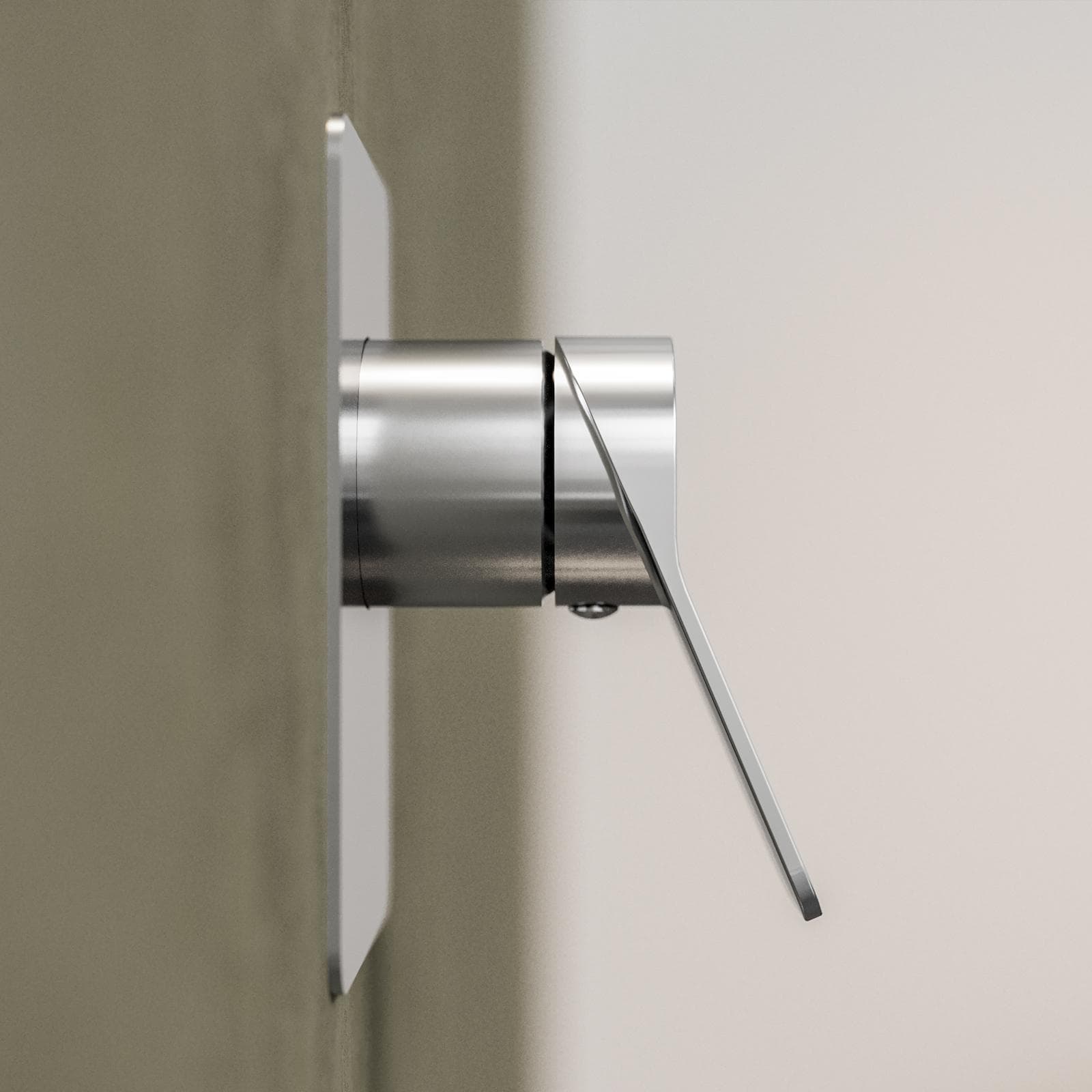 Miscelatore incasso doccia in ottone cromo – Wing
