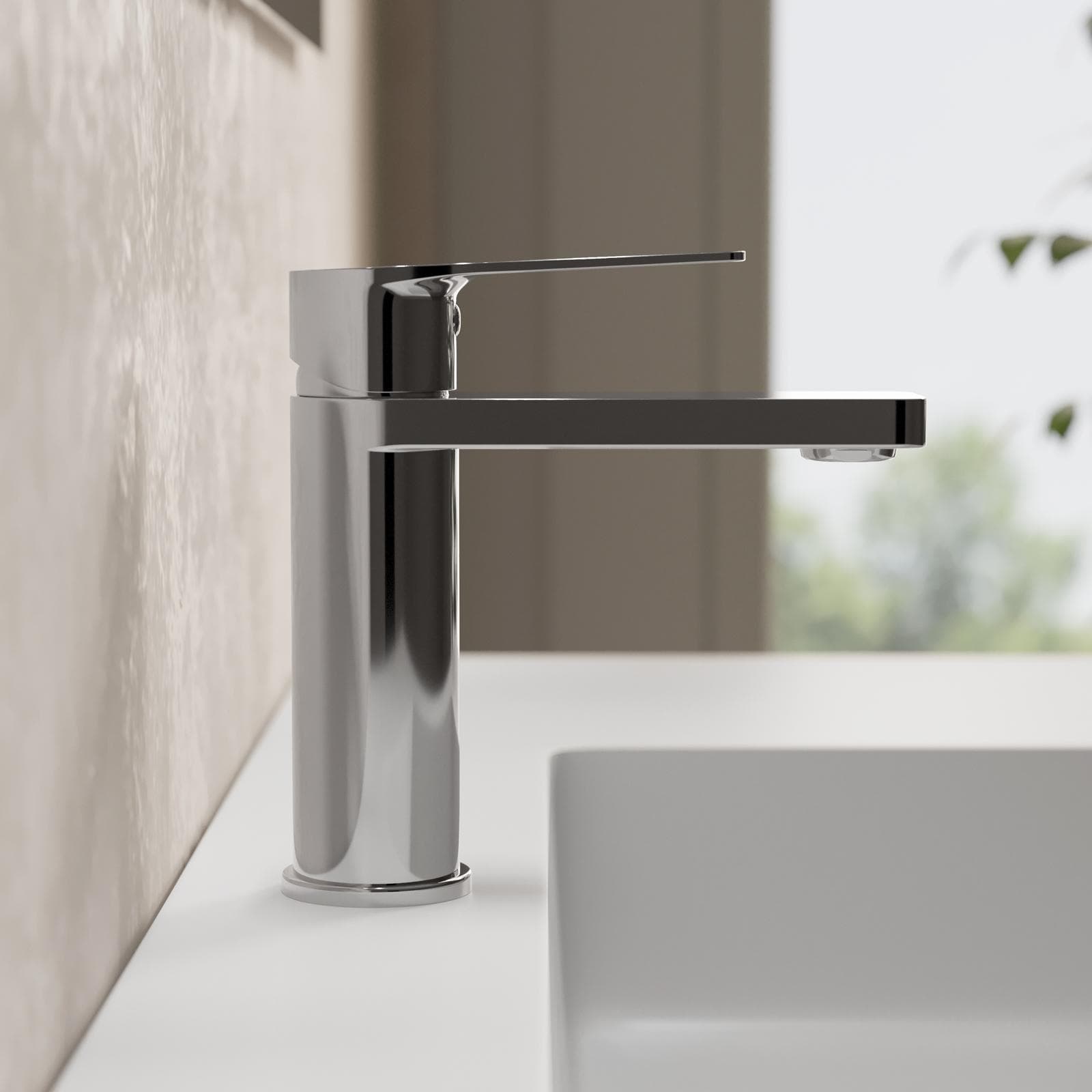 Miscelatore lavabo 16,6h cm in ottone cromo – Ketra