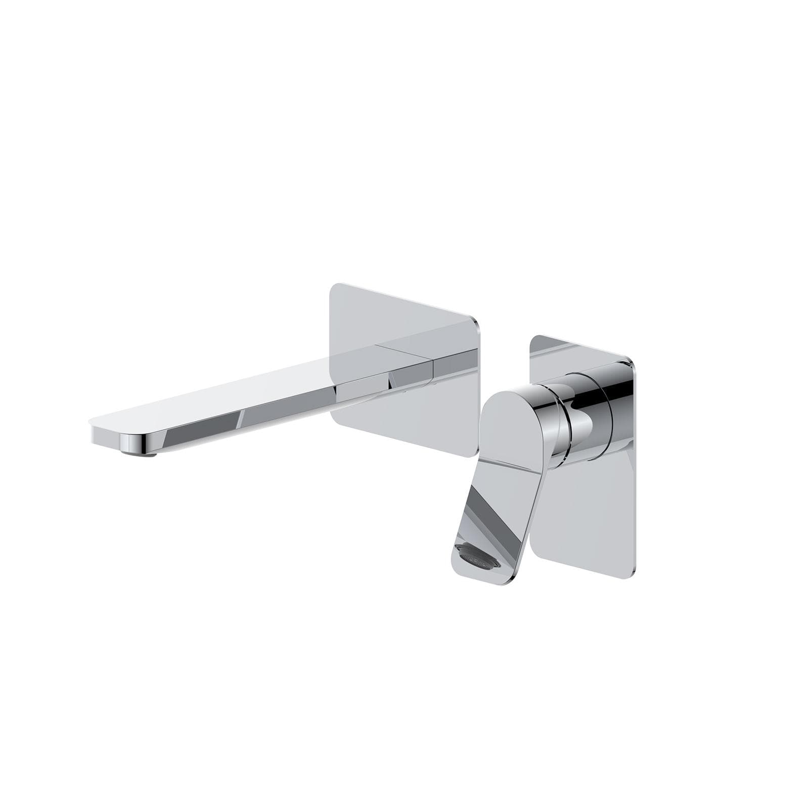 Miscelatore lavabo a muro canna 20 cm cromo– Wing