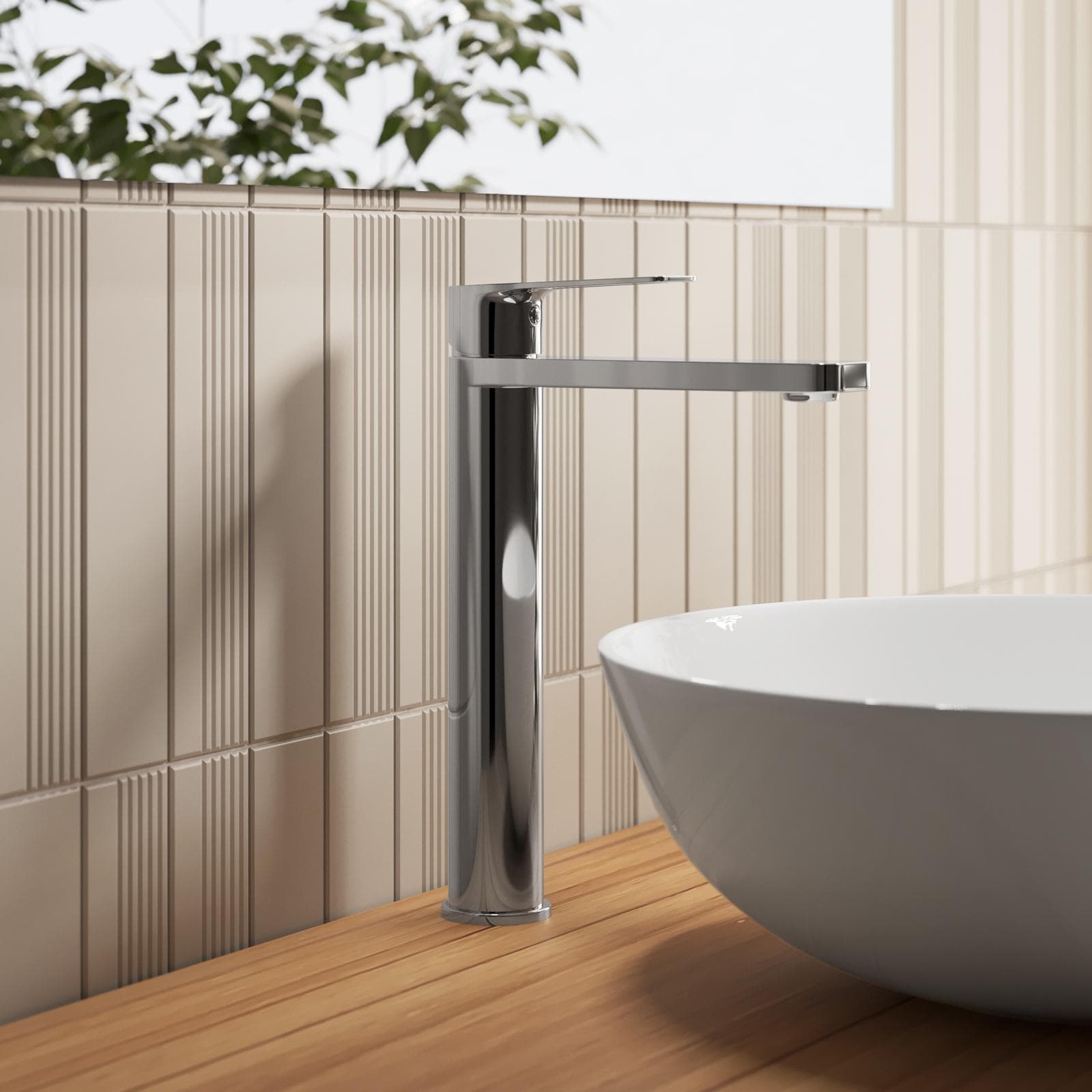Miscelatore lavabo alto 28,9h cm cromo – Ketra