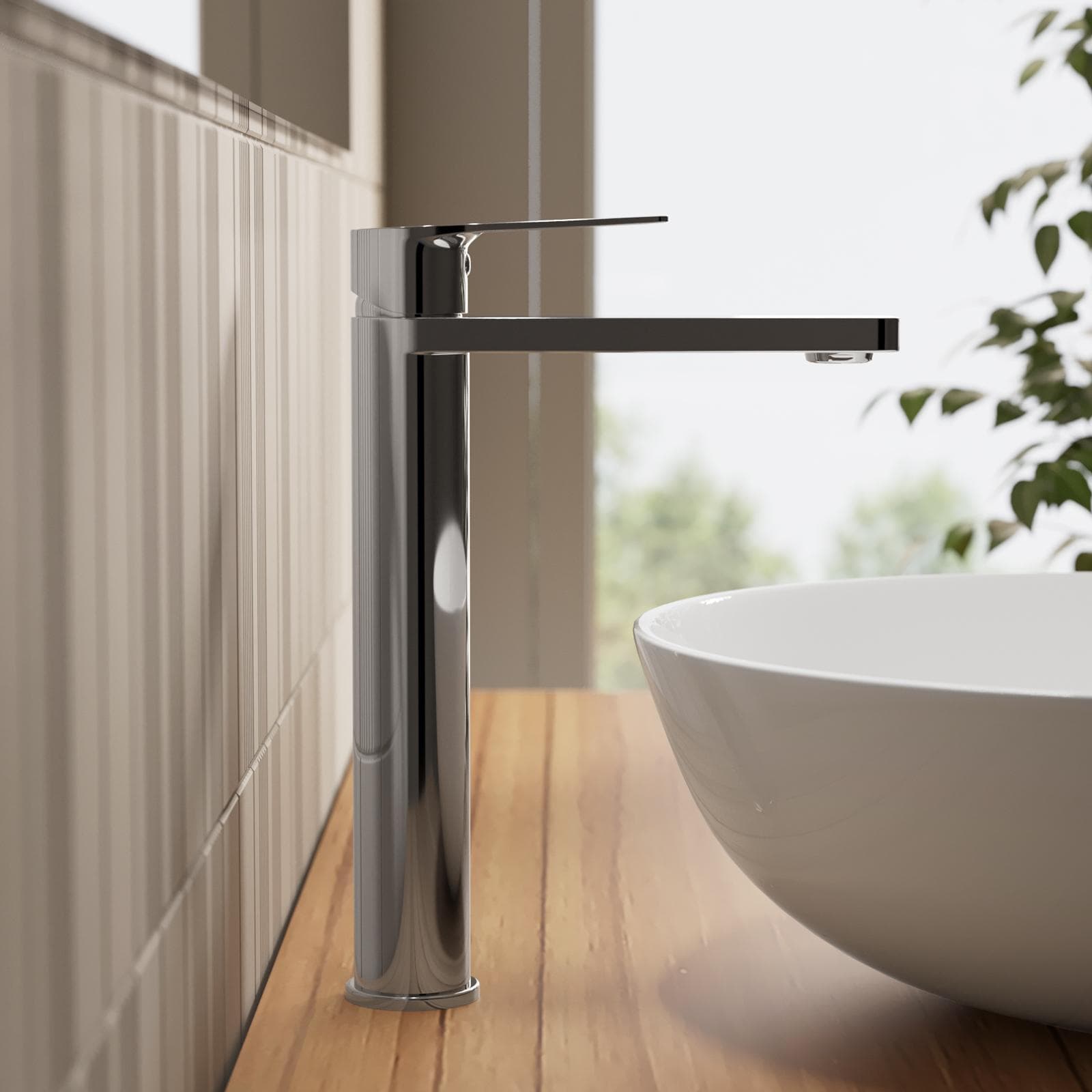 Miscelatore lavabo alto 28,9h cm cromo – Ketra