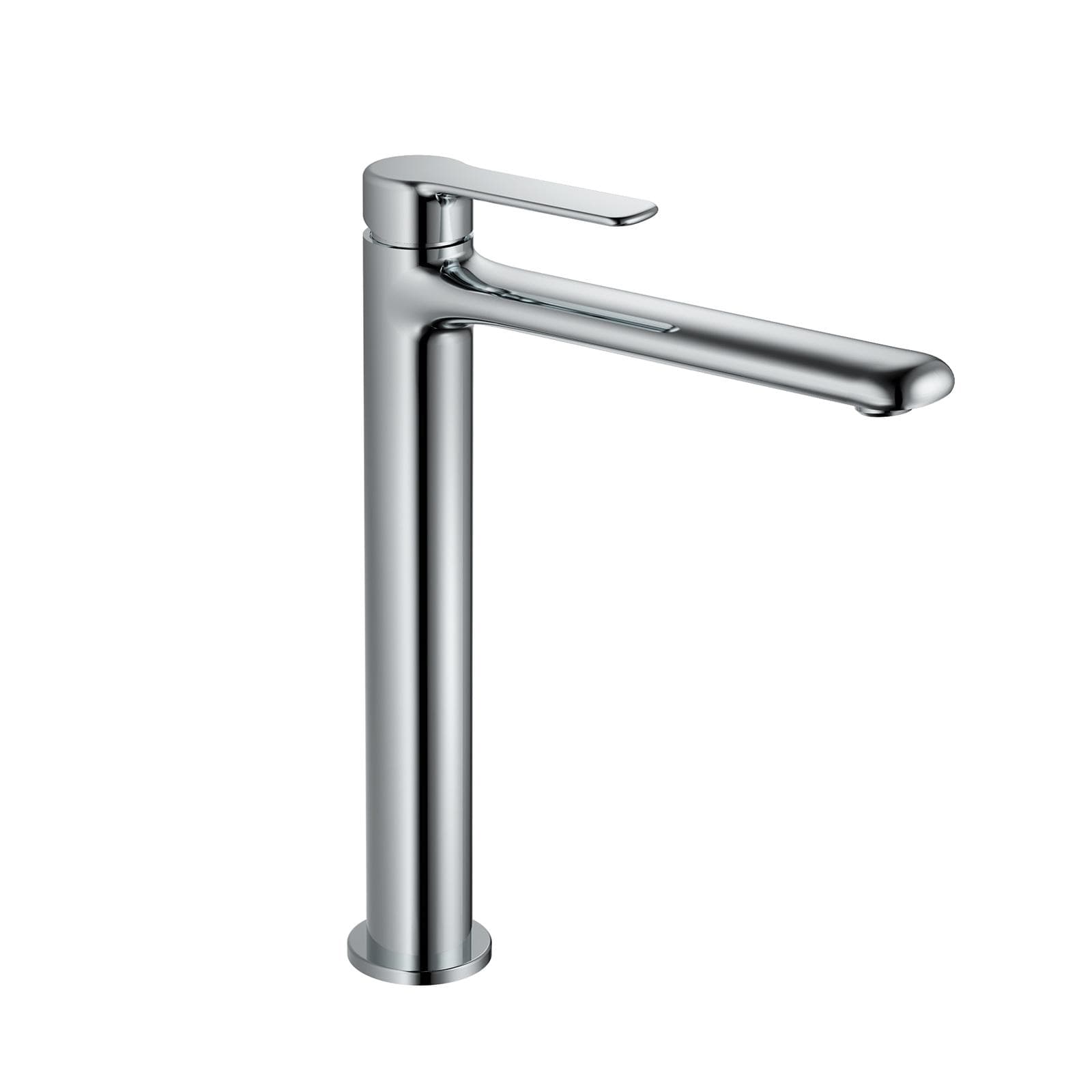 Miscelatore lavabo alto in ottone cromo - Tila