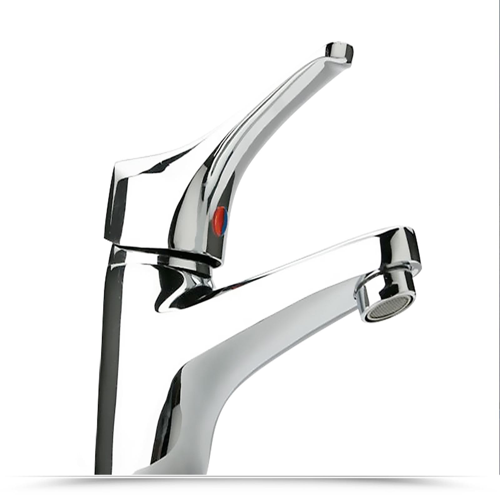 Miscelatore lavabo con scarico cromato - Pilot di Paini
