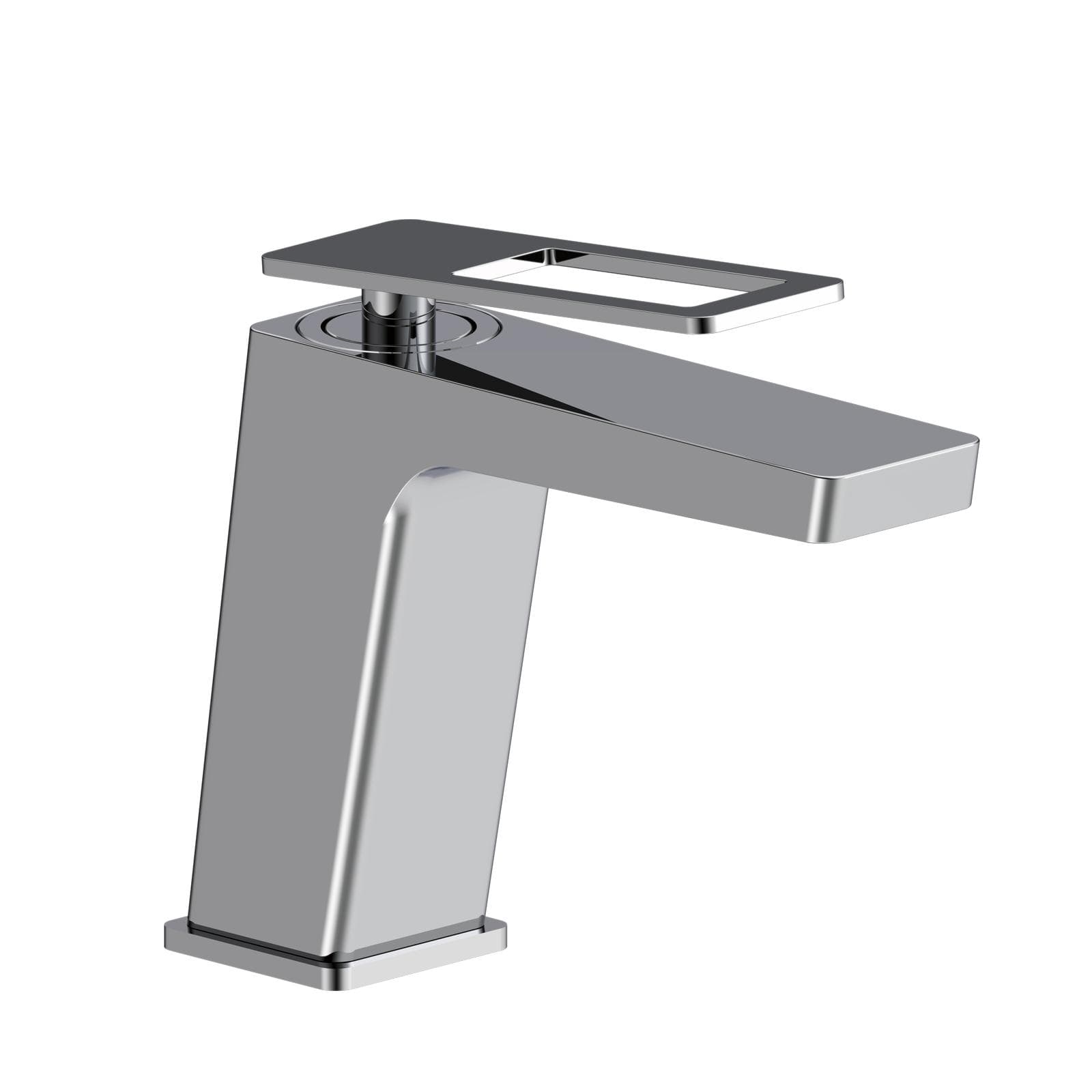 Miscelatore lavabo in ottone cromo - Thano
