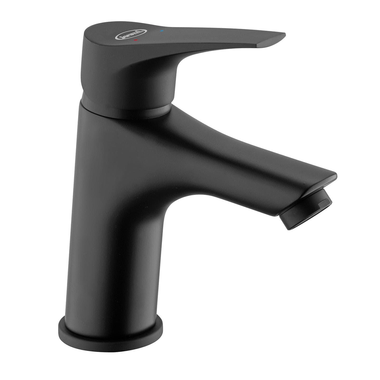Miscelatore lavabo in ottone nero opaco Eazy II di Jacuzzi Rubinetteria