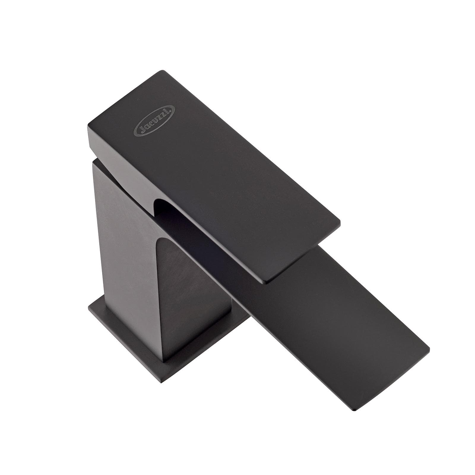 Miscelatore lavabo in ottone nero opaco Slim di Jacuzzi - Rubinetteria