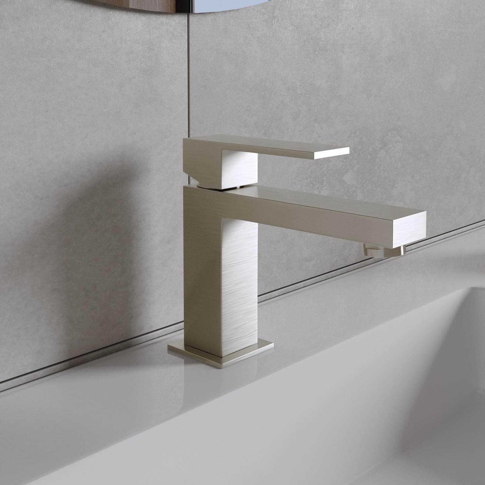 Miscelatore lavabo in ottone spazzolato - Tiamat