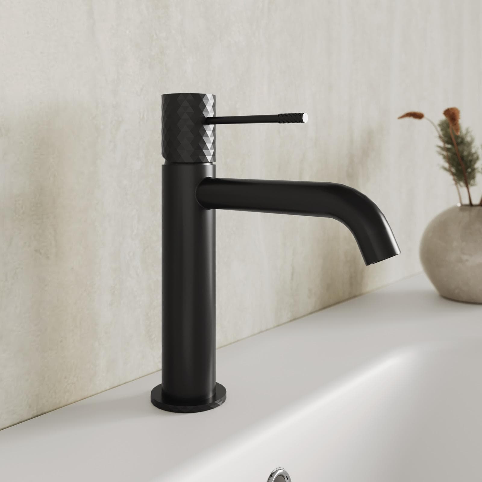 Miscelatore lavabo nero opaco - Fear
