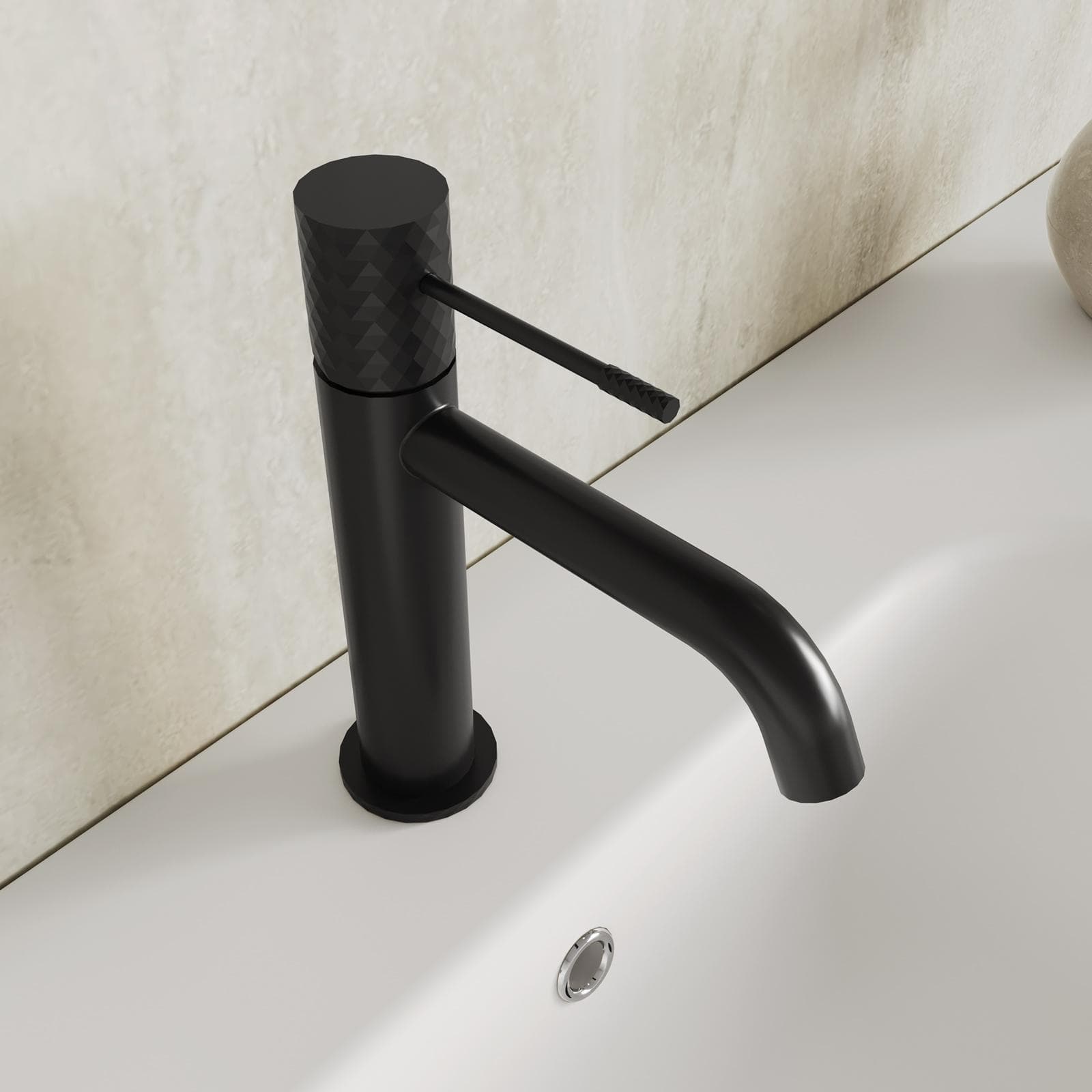 Miscelatore lavabo nero opaco - Fear